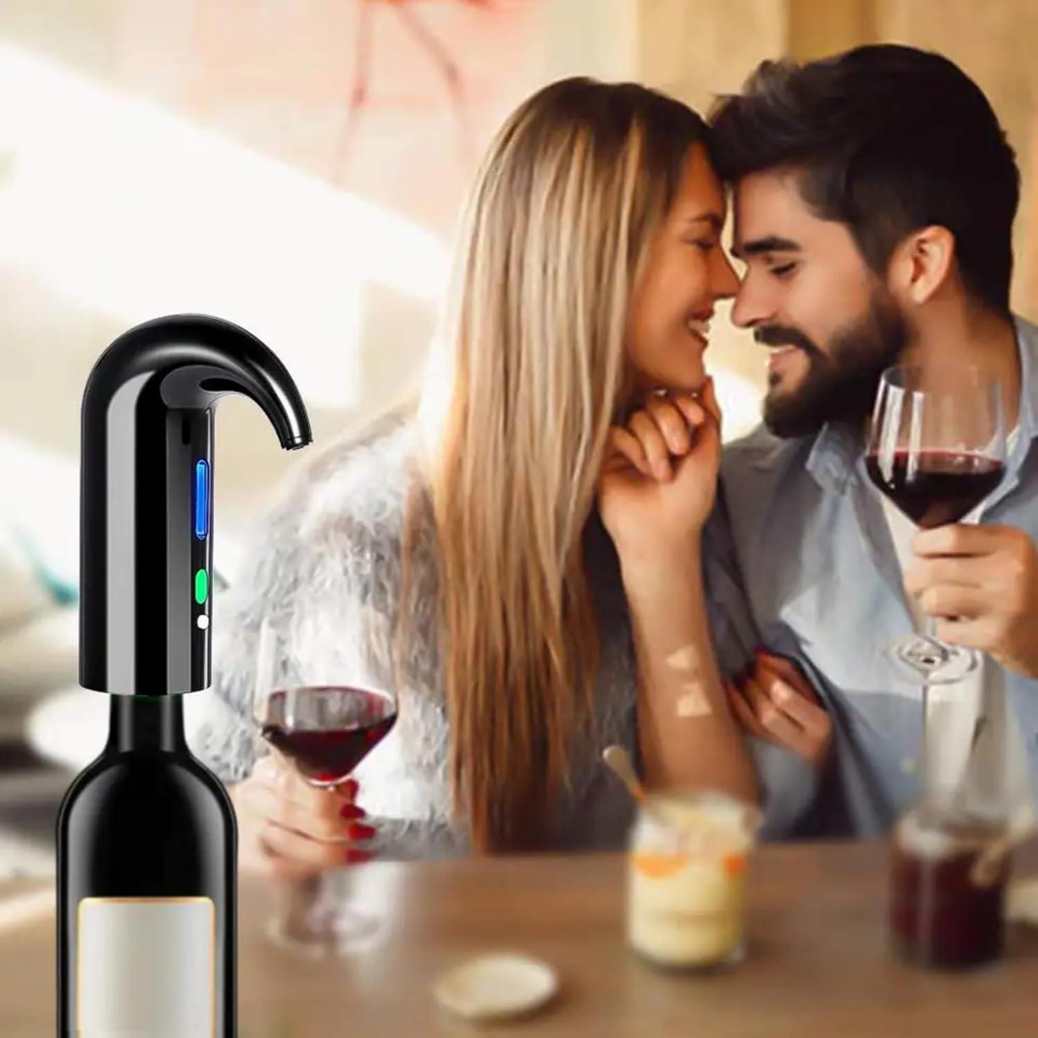 Aerador de Vino Eléctrico Yomety WA - Portátil y Eficiente