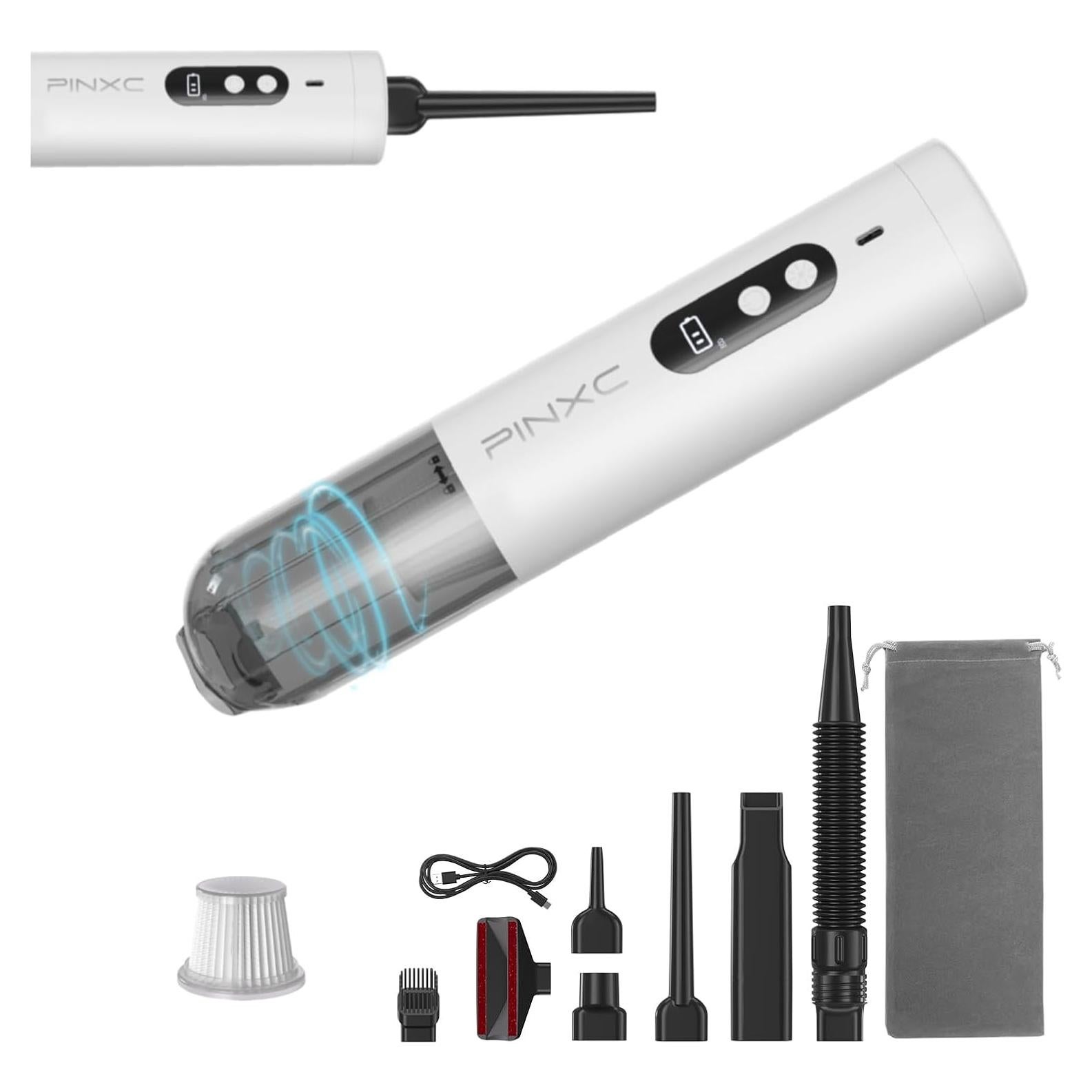 Aspiradora de Mano Inalámbrica PINXC CV301 15000Pa 5 en 1