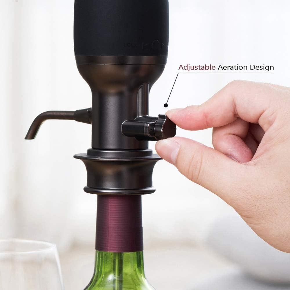 Aerador Eléctrico de Vino Vinaera PRO Ajustable 0-3h