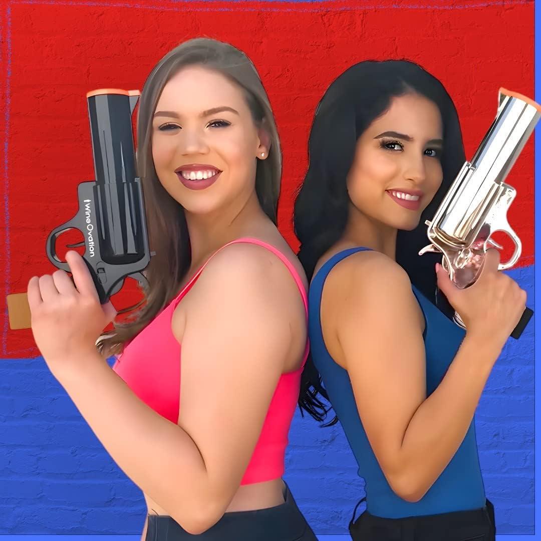 Abridor de Vino Eléctrico WineOvation RT-01P Plata - Recargable