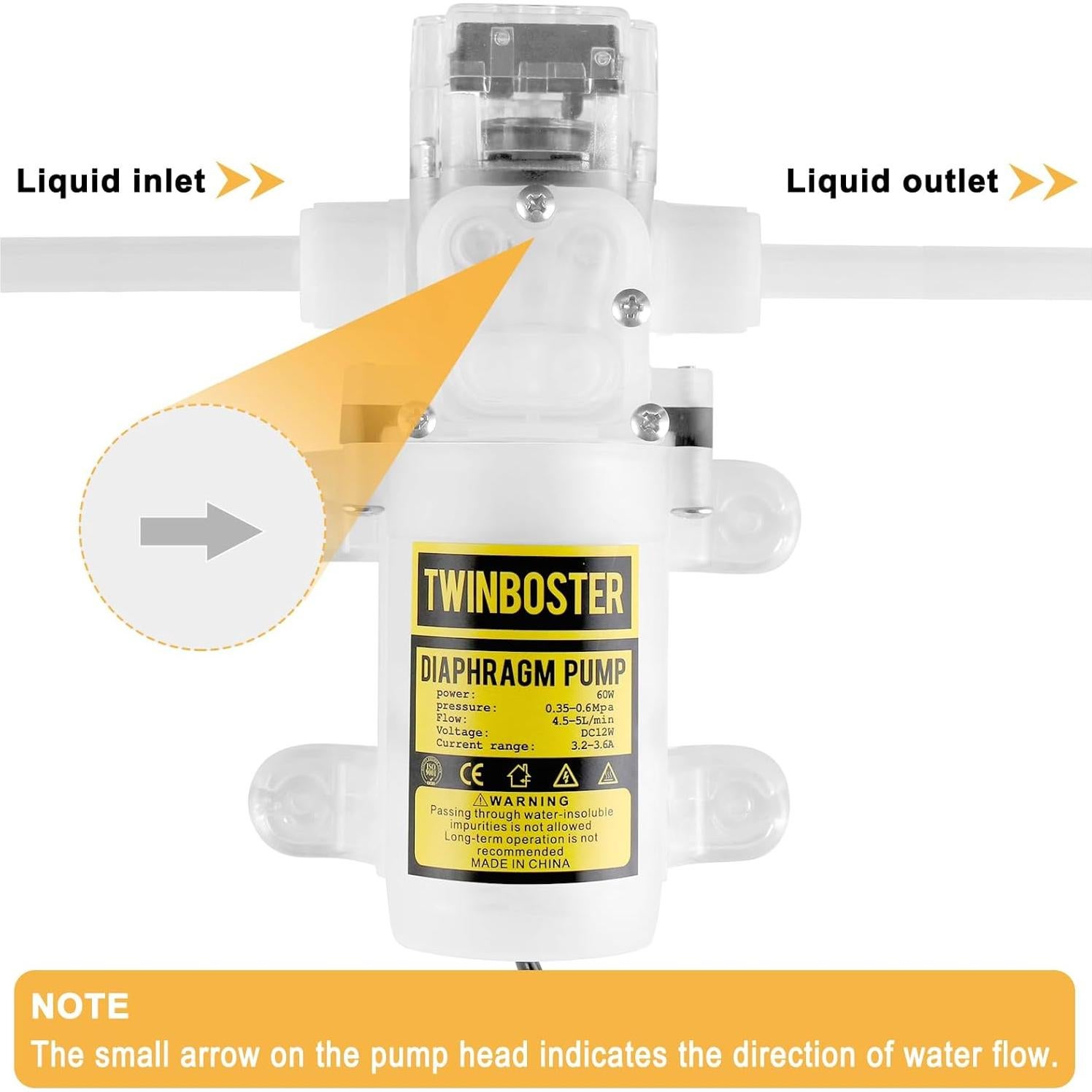 Bomba de Transferencia de Vino Twinboster 100-230V 3.785 LPM