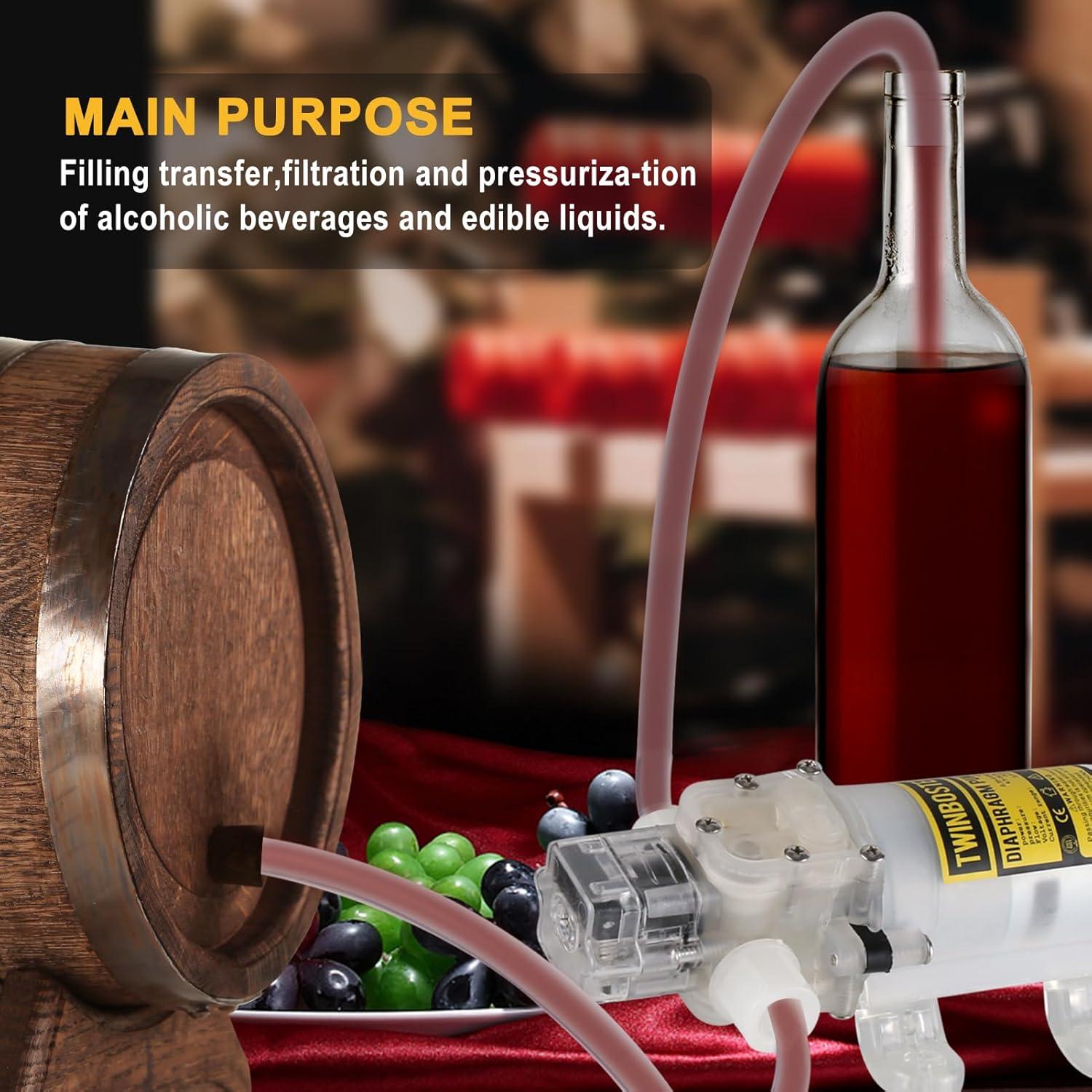 Bomba de Transferencia de Vino Twinboster 100-230V 3.785 LPM