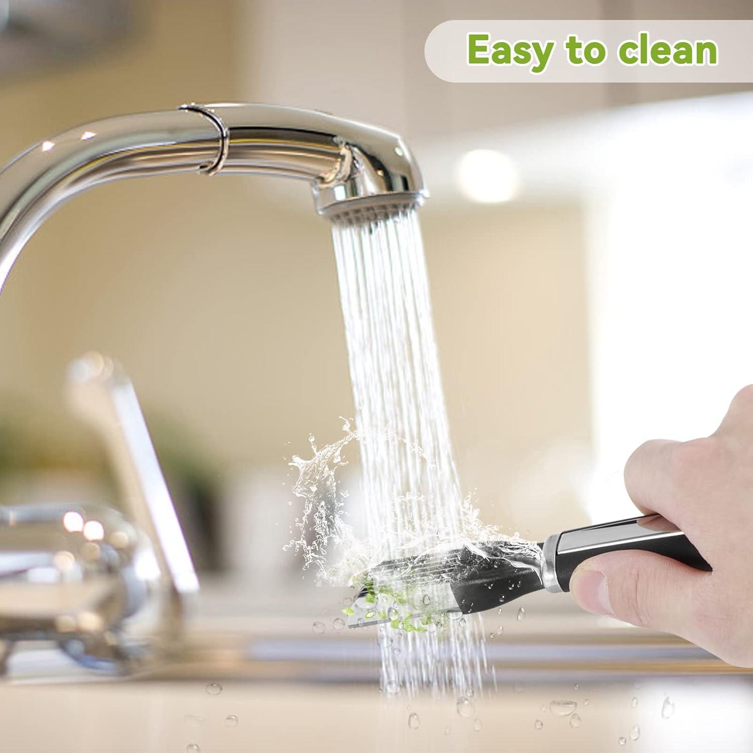 Cortador de Cebolla Verde HERCHR Acero Inoxidable 19.5cm