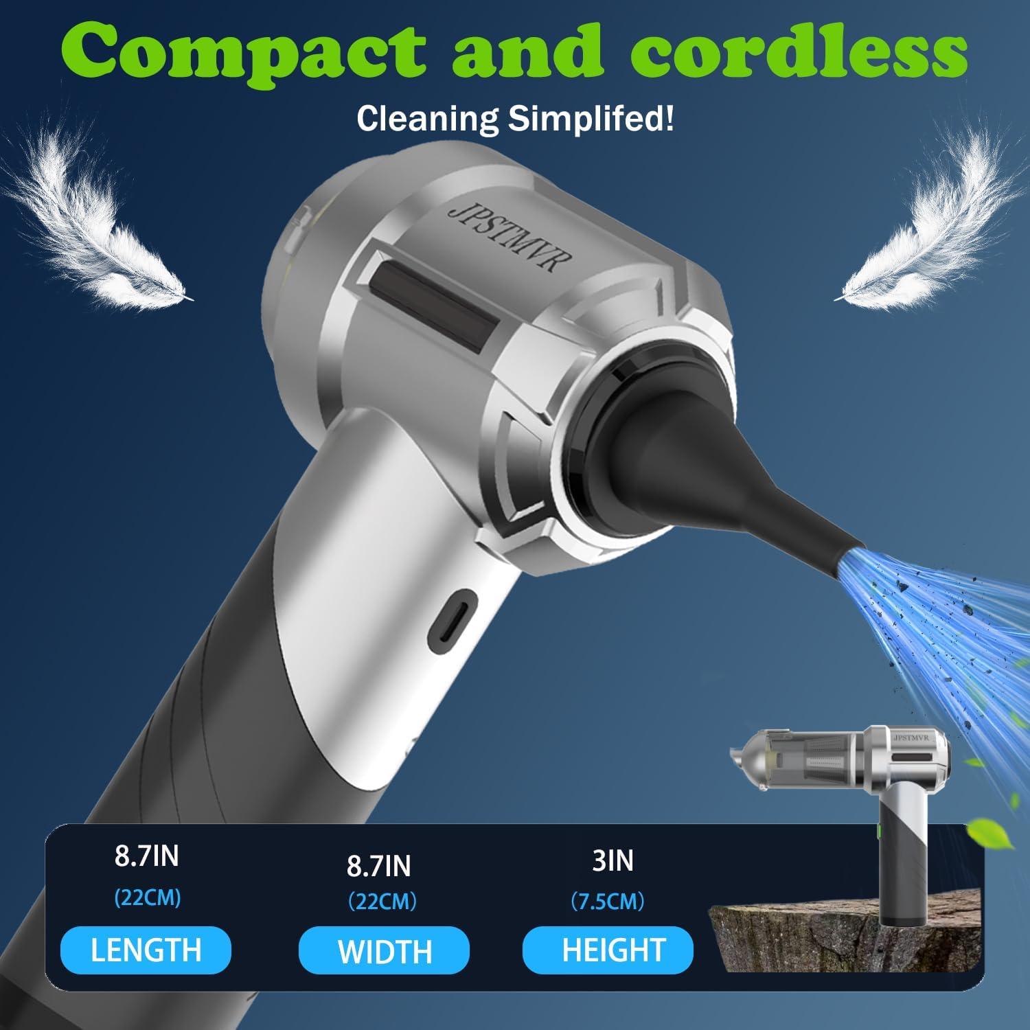 Aspiradora Portátil Inalámbrica JPSTMVR LT-133 18000PA 120W