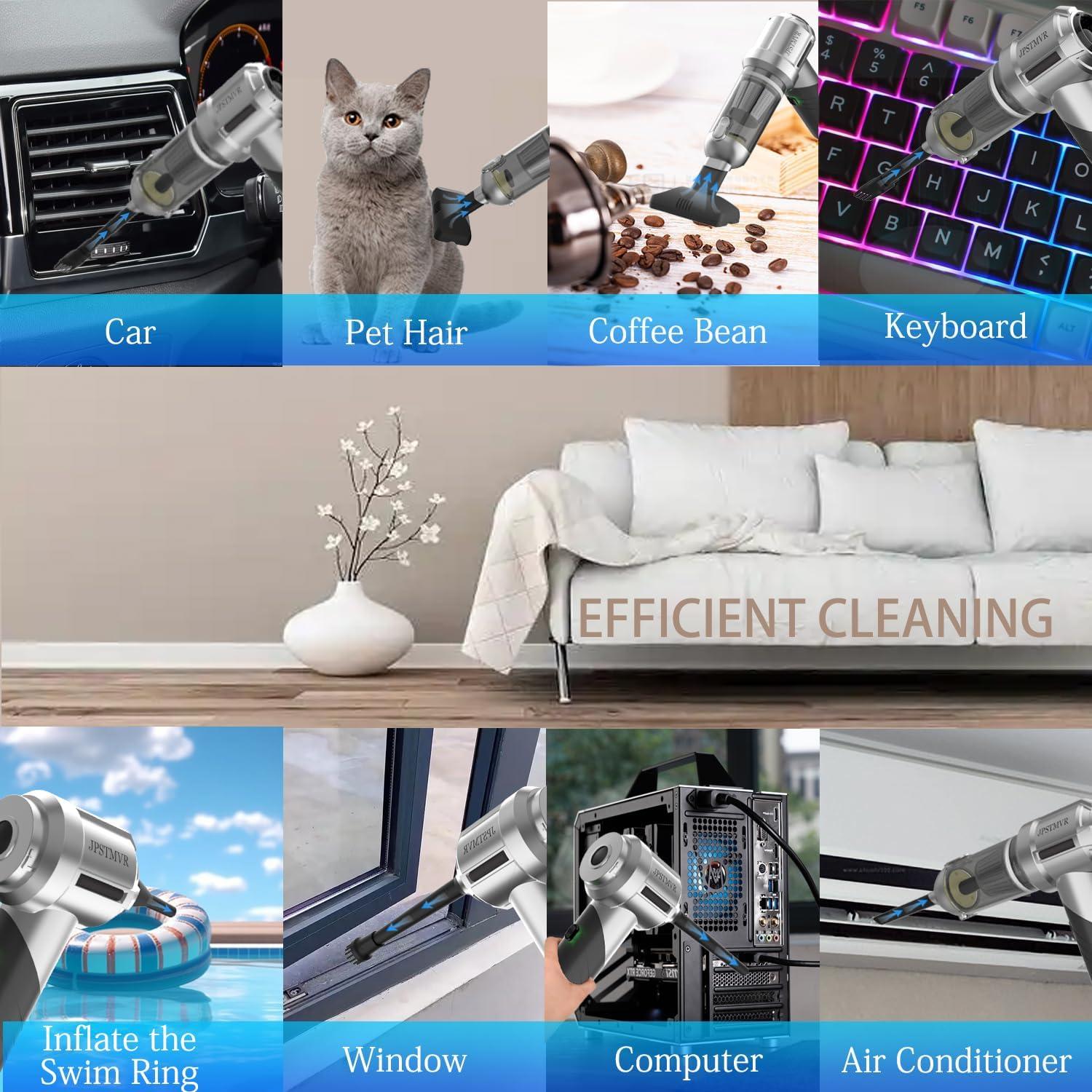 Aspiradora Portátil Inalámbrica JPSTMVR LT-133 18000PA 120W