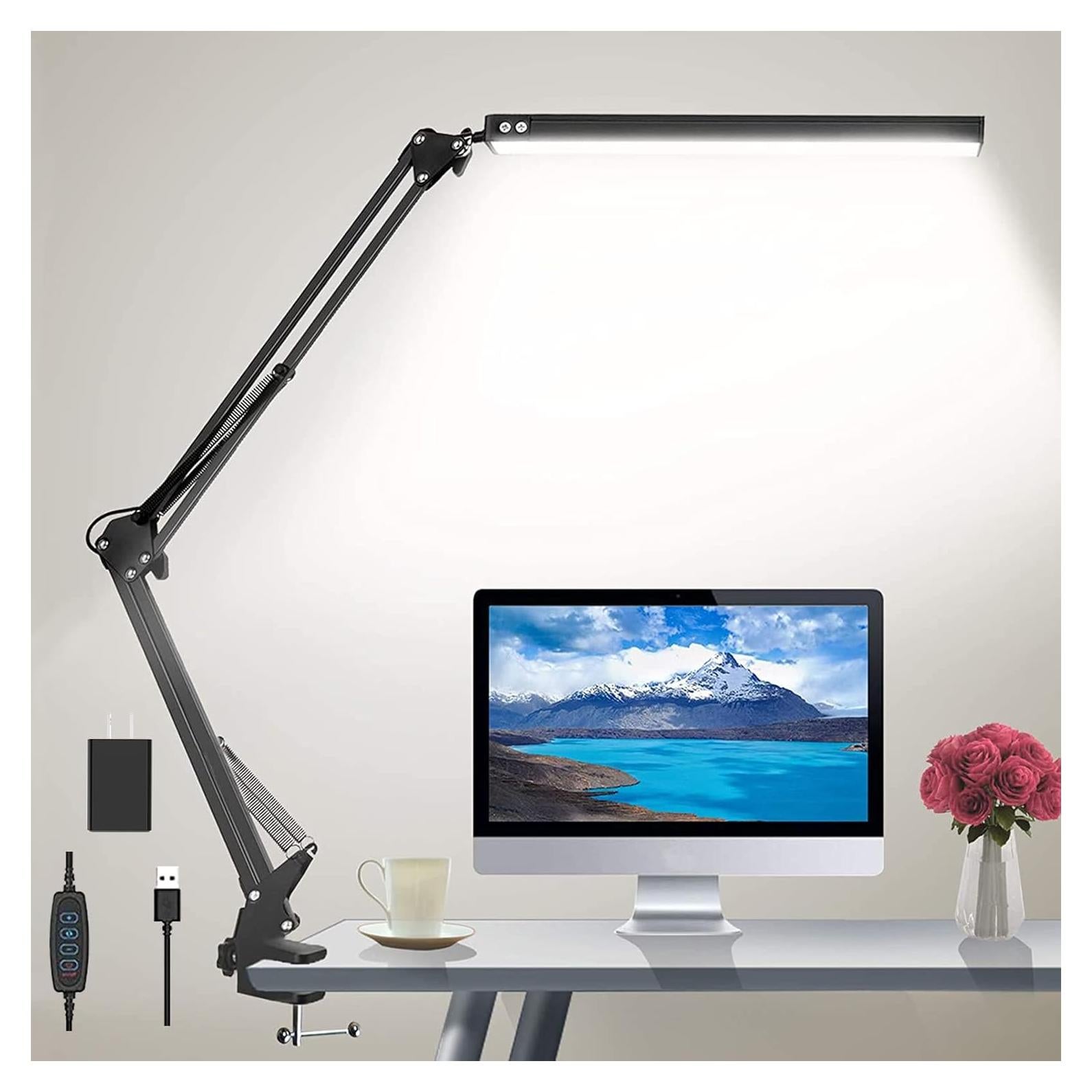 Lámpara de Escritorio LED HaFundy TD-00A Ajustable 3 Modos