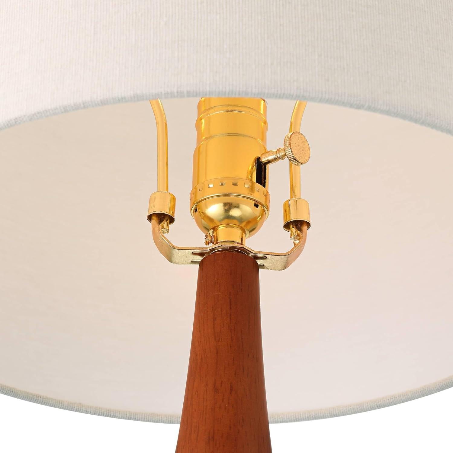 Lámpara de Mesa Moderna 360 Iluminación Andi 63.5 cm Cerámica Azul Verde