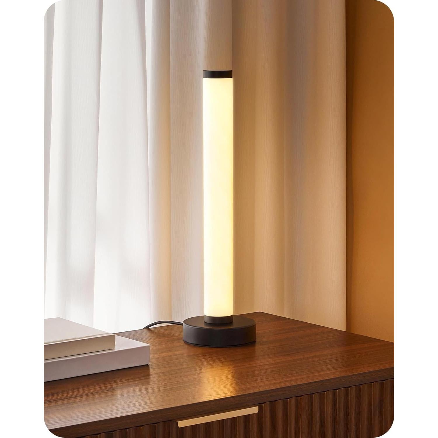 Lámpara de Mesa LED Regulable GOEBLESON B61TL05 Negra 41.5cm