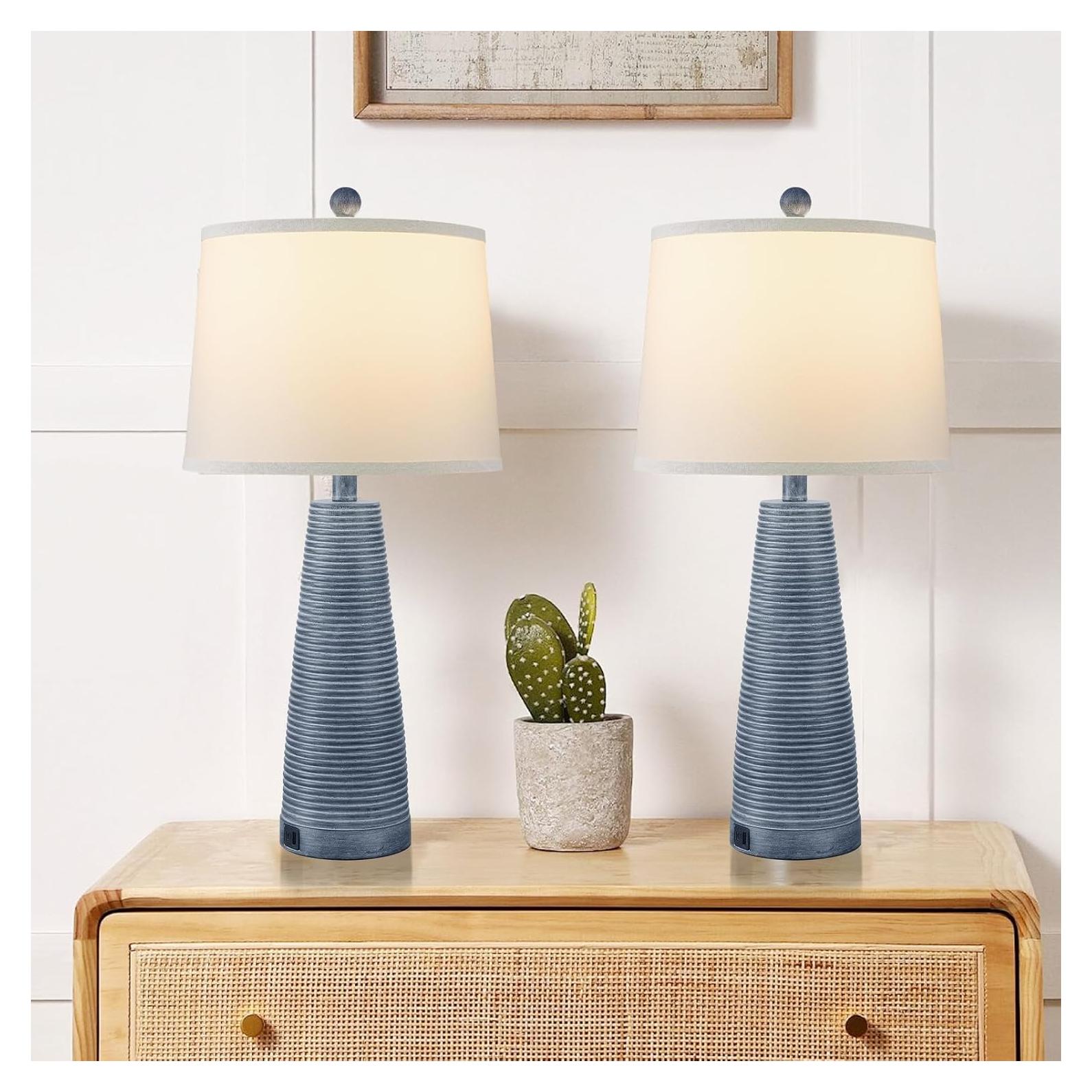 Lámpara de Mesa Vintage Terpsichore Juego de 2 68.58 cm