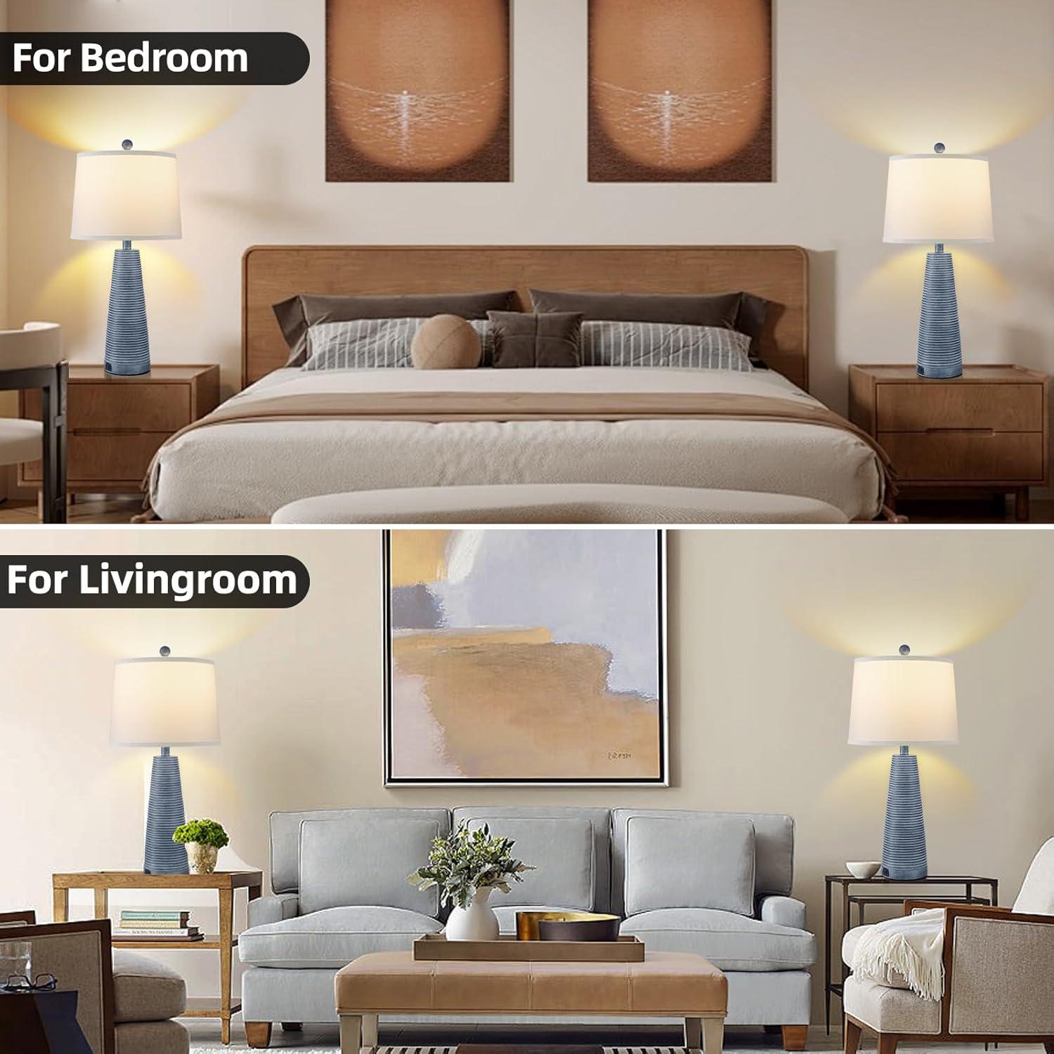 Lámpara de Mesa Vintage Terpsichore Juego de 2 68.58 cm