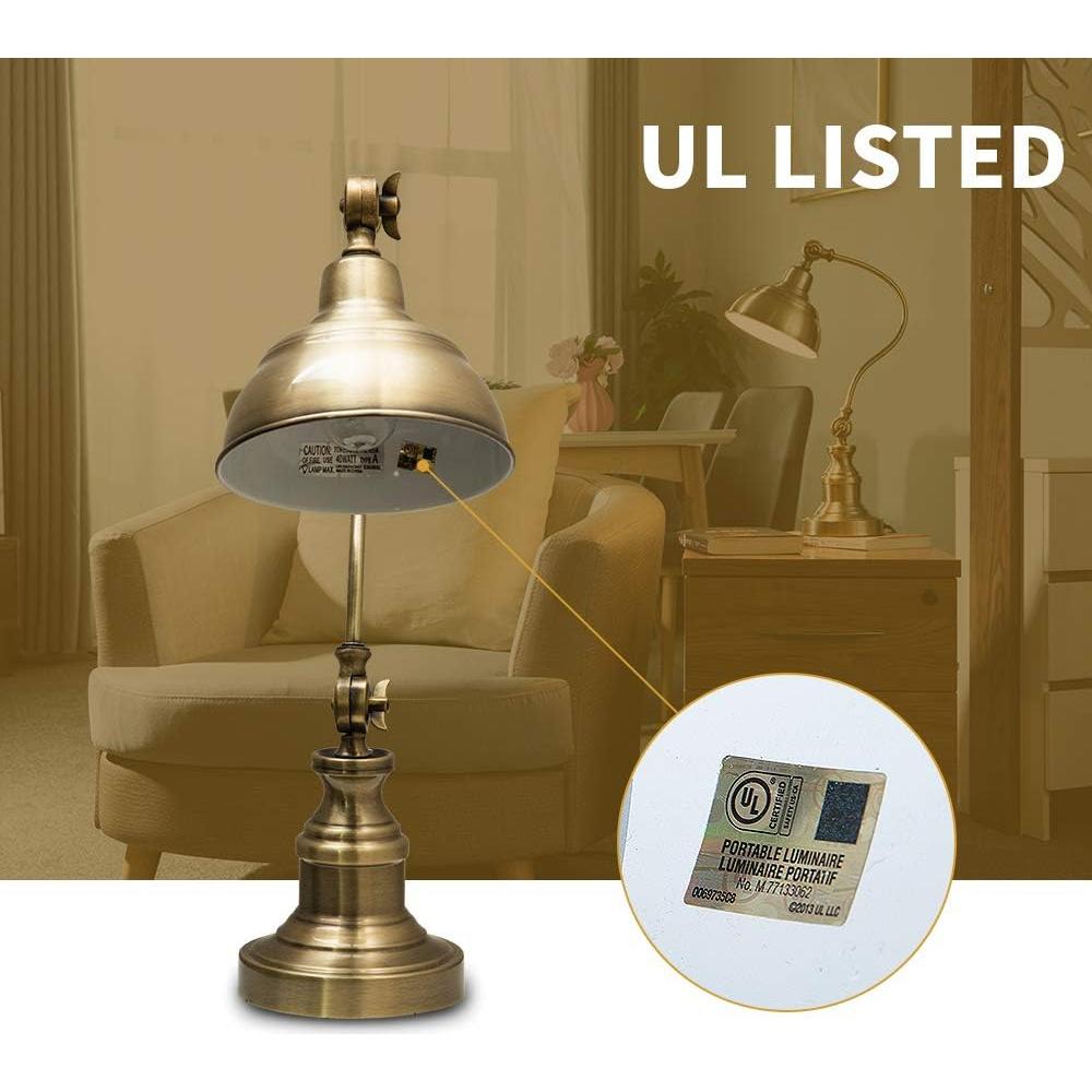 Lámpara de Escritorio Ajustable Melunar Vintage 42.5 cm