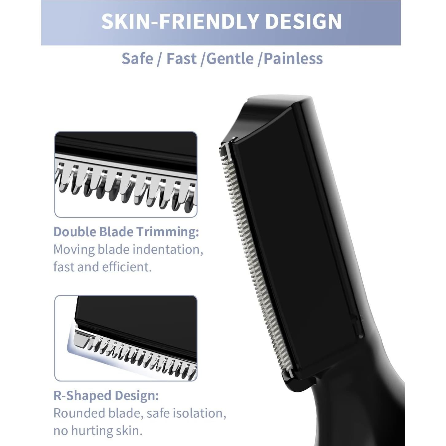 Recortador de Cejas Keyou 800 Eléctrico Recargable con LED