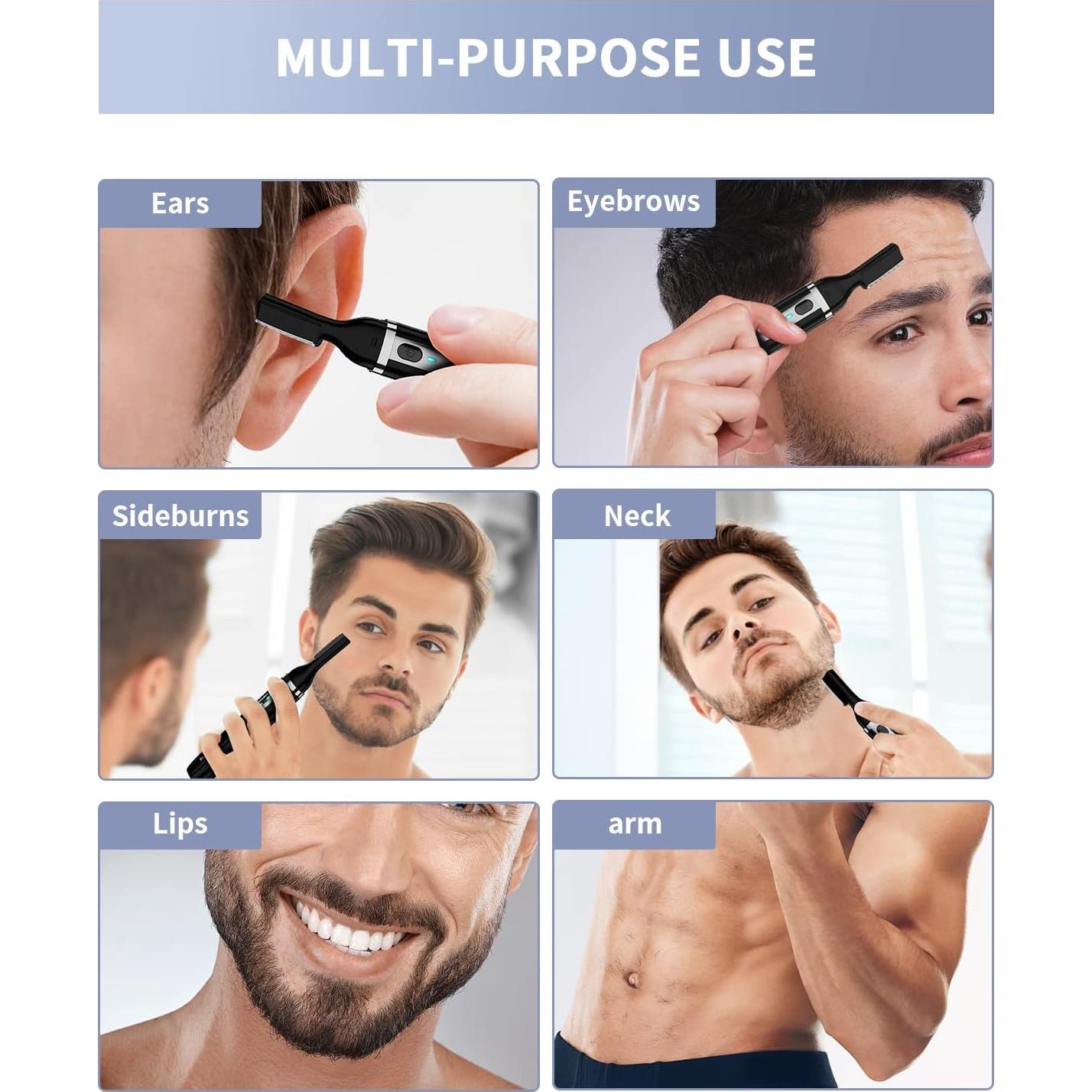 Recortador de Cejas Keyou 800 Eléctrico Recargable con LED