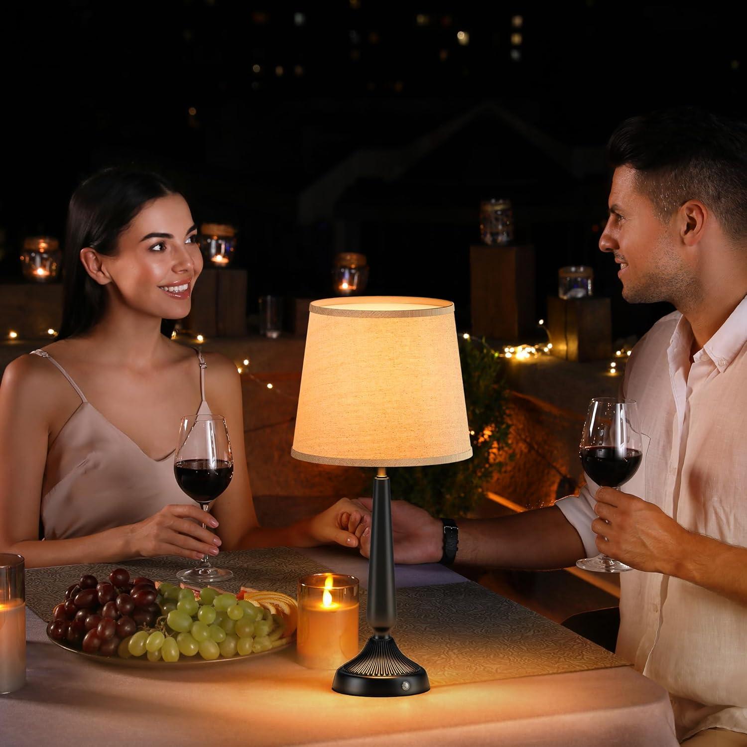 Lámpara de Mesa Inalámbrica PARTPHONER 48.3cm Táctil 5000mAh