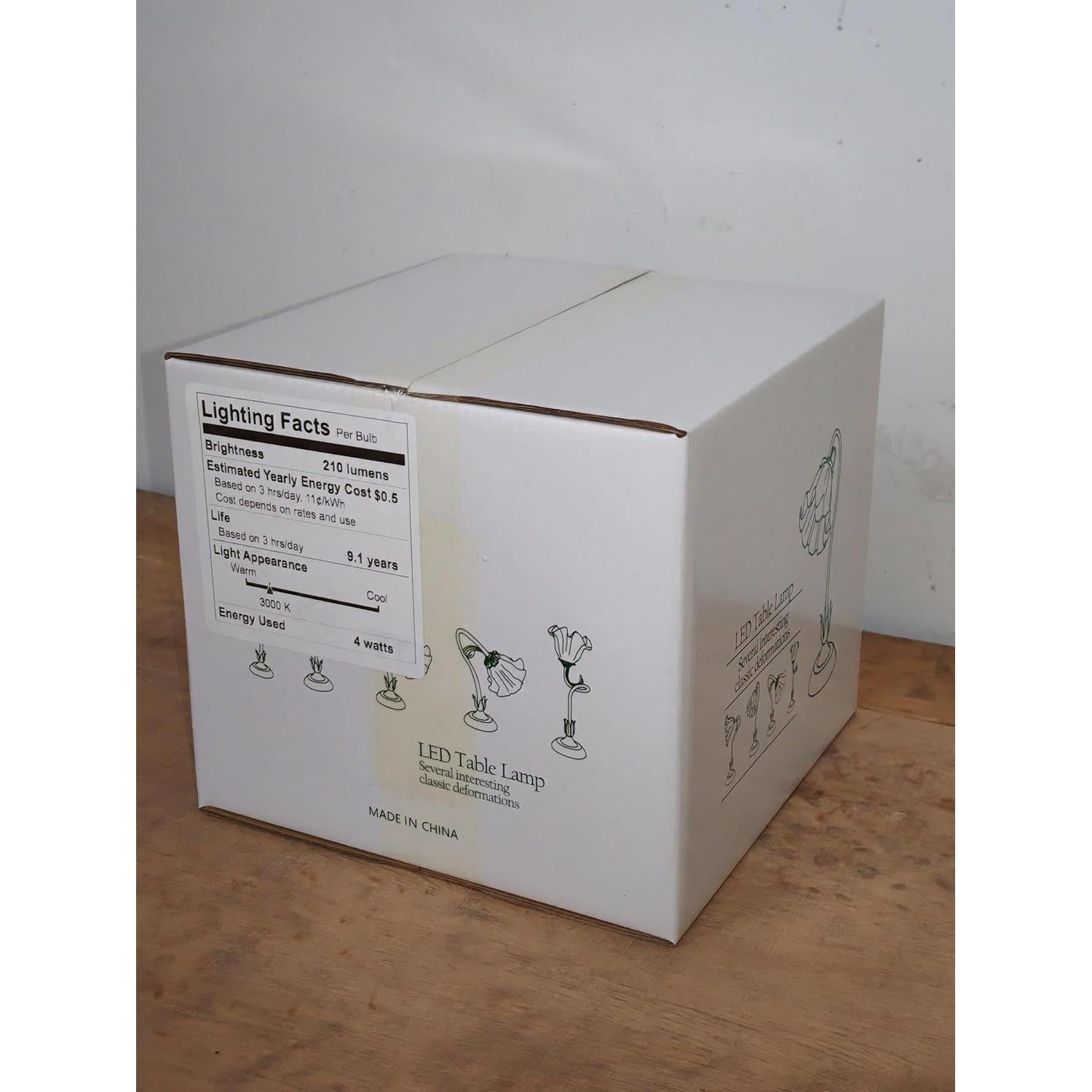 Lámpara de Mesa Rosa Larnix con Cuello Flexible y LED E26