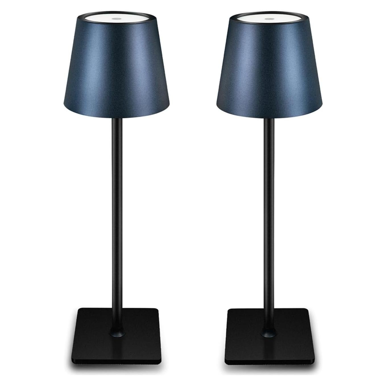 Lámpara de Mesa LED Inalámbrica LAYSHINEEN 5000mAh Regulable