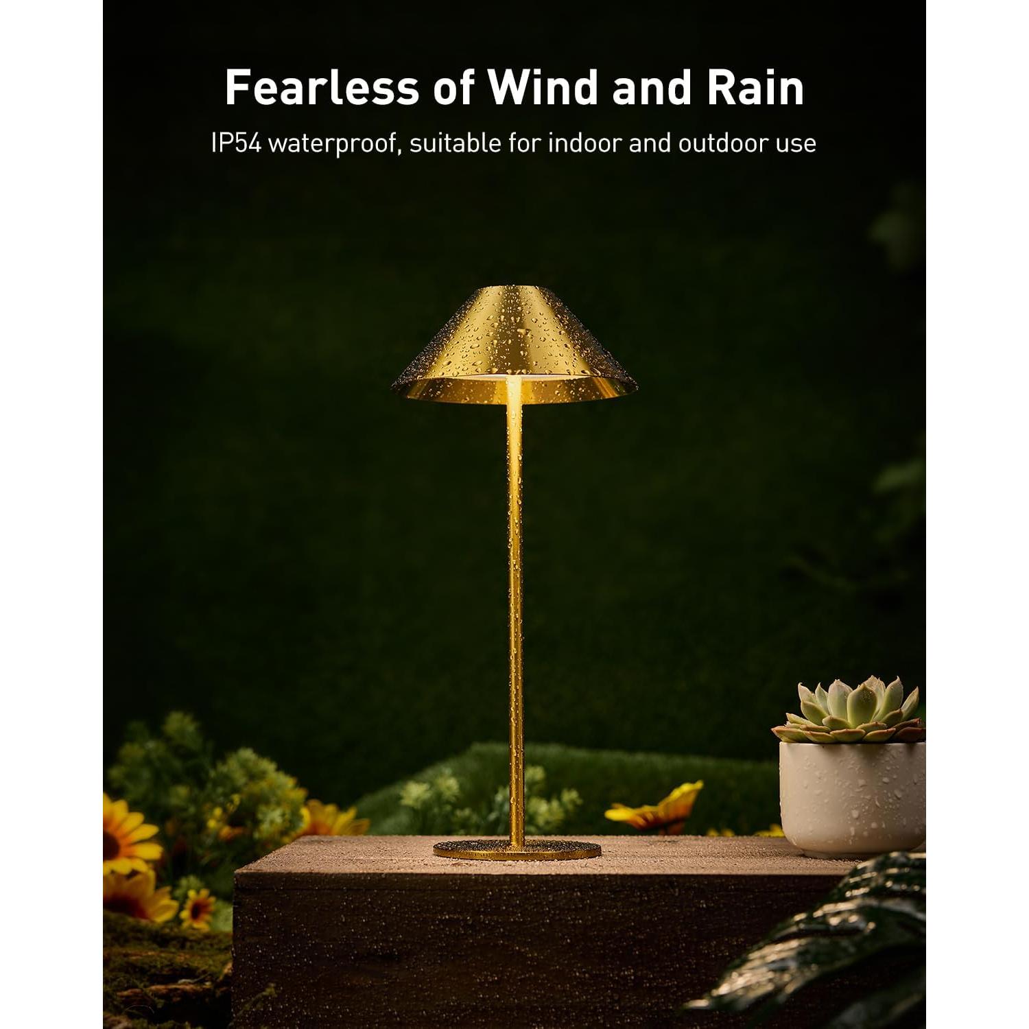 Lámpara de Mesa Inalámbrica Bojim MN-302 Recargable 35.8 cm