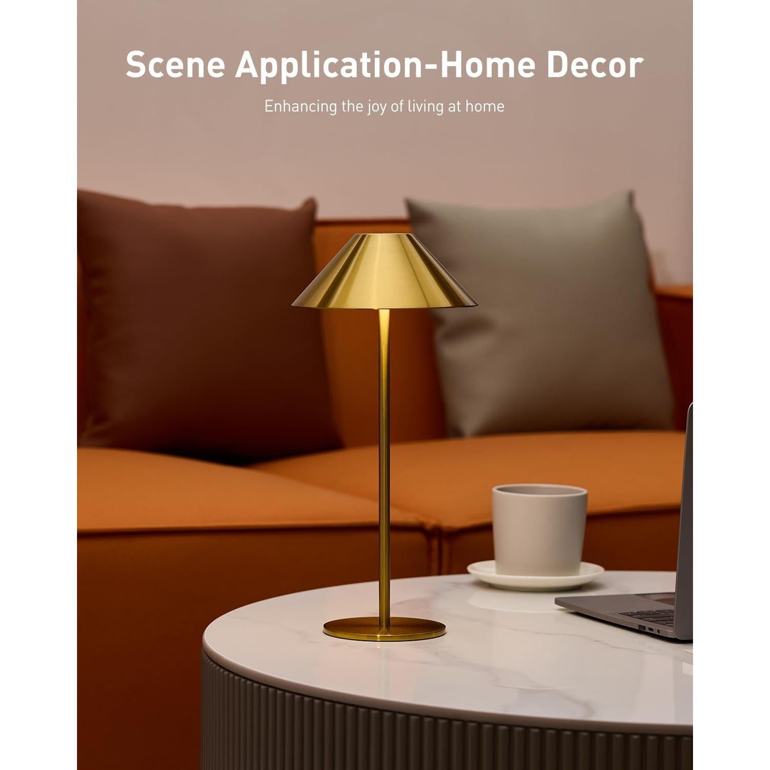 Lámpara de Mesa Inalámbrica Bojim MN-302 Recargable 35.8 cm