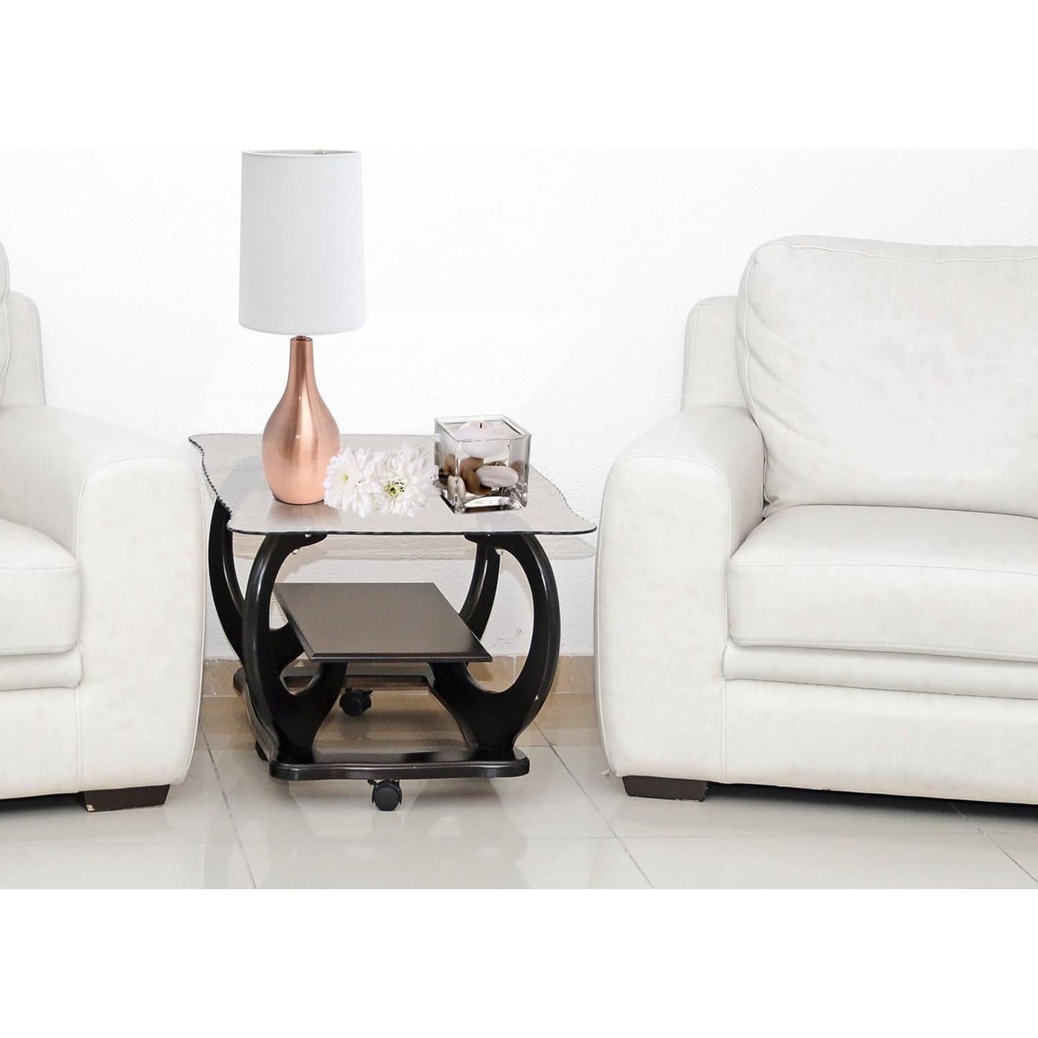 Lámpara de Mesa Diseños Simples LT3303-RGD Oro Rosa 49.5 cm