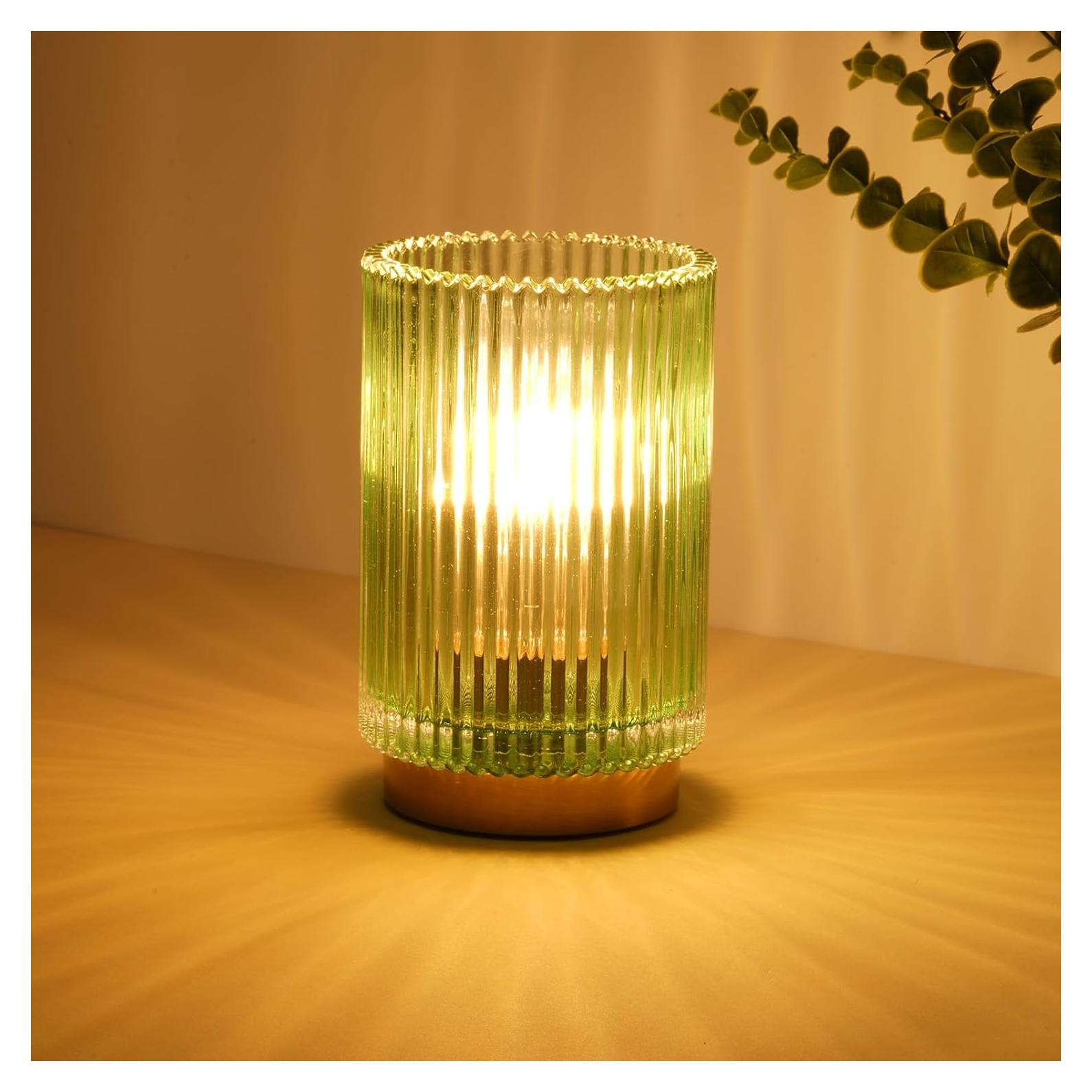 Lámpara de Mesa Inalámbrica Mirasium TL-001 Verde LED Cálida