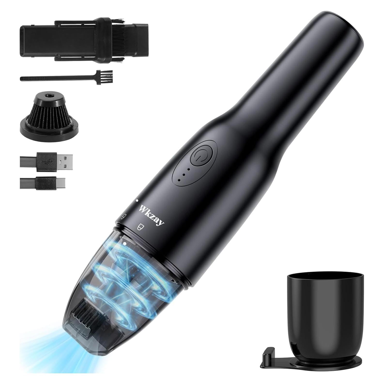 Aspiradora de Mano Inalámbrica Wkzay DW198 16000 Pa HEPA