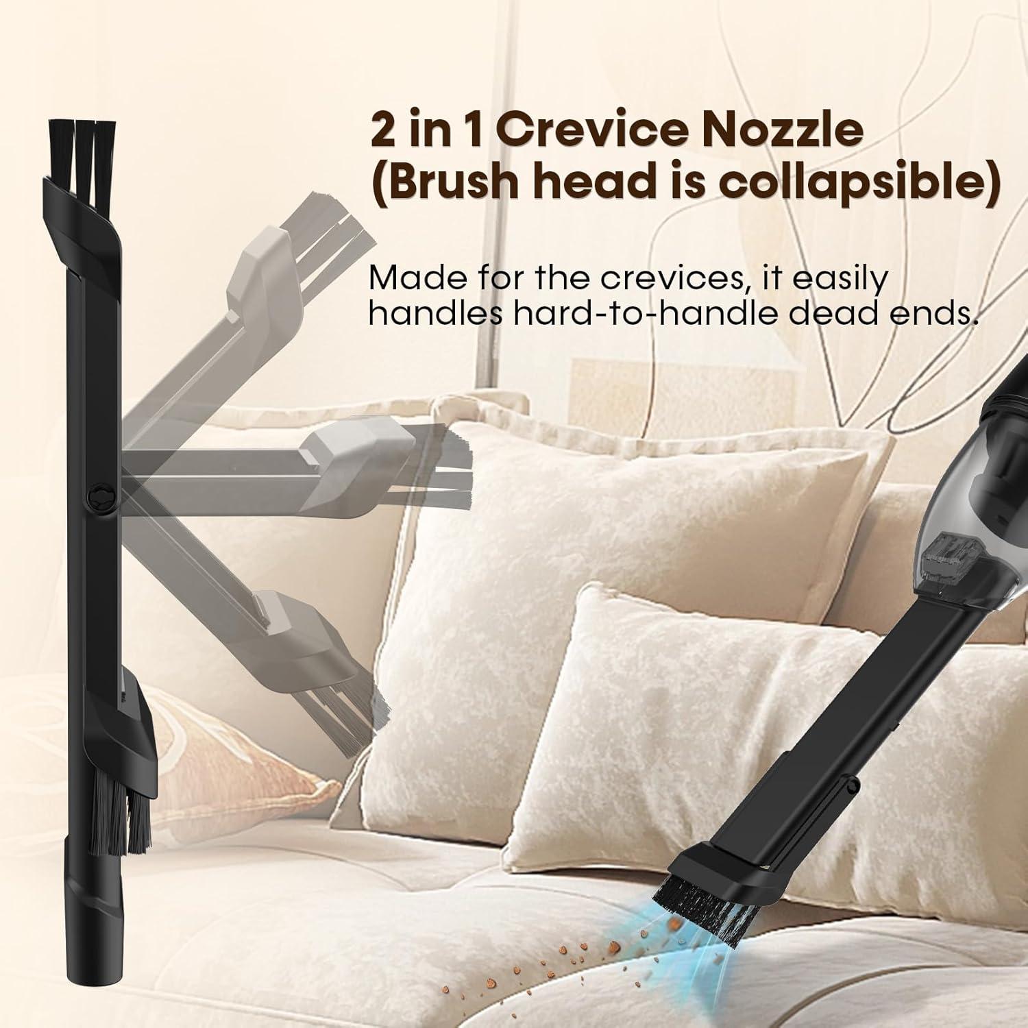 Aspiradora de Mano Inalámbrica Wkzay DW198 16000 Pa HEPA