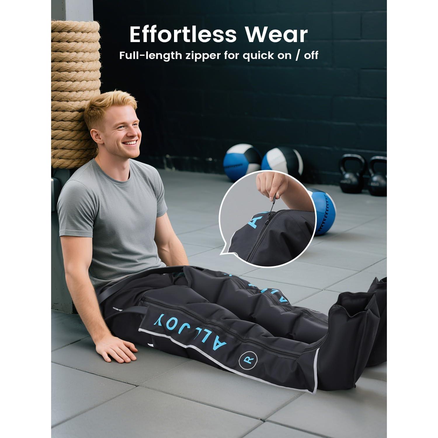 Botas Masajeadoras Inalámbricas ALLJOY para Recuperación de Piernas