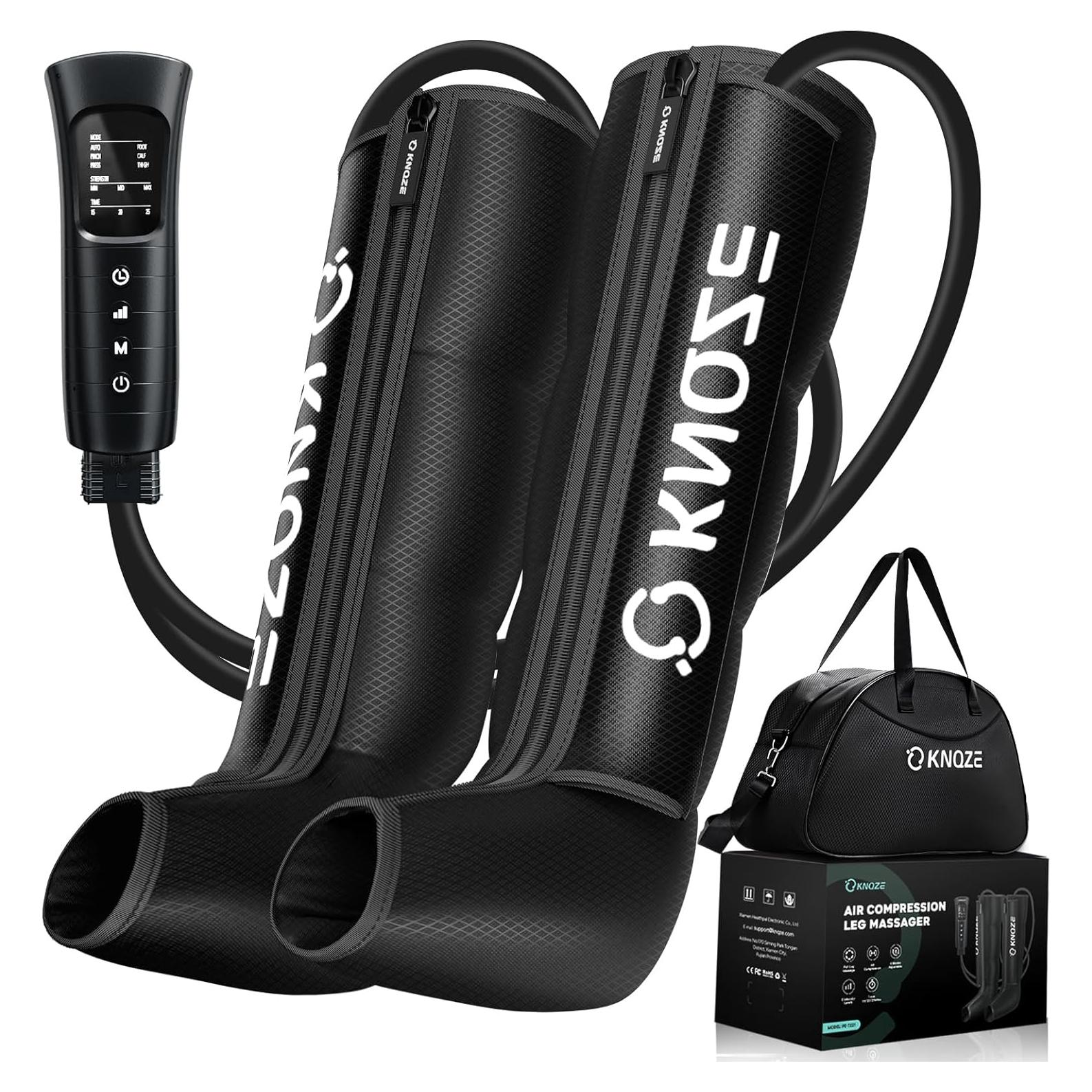 Masajeador de Compresión de Piernas KNQZE - Alivio Dolor y Circulación
