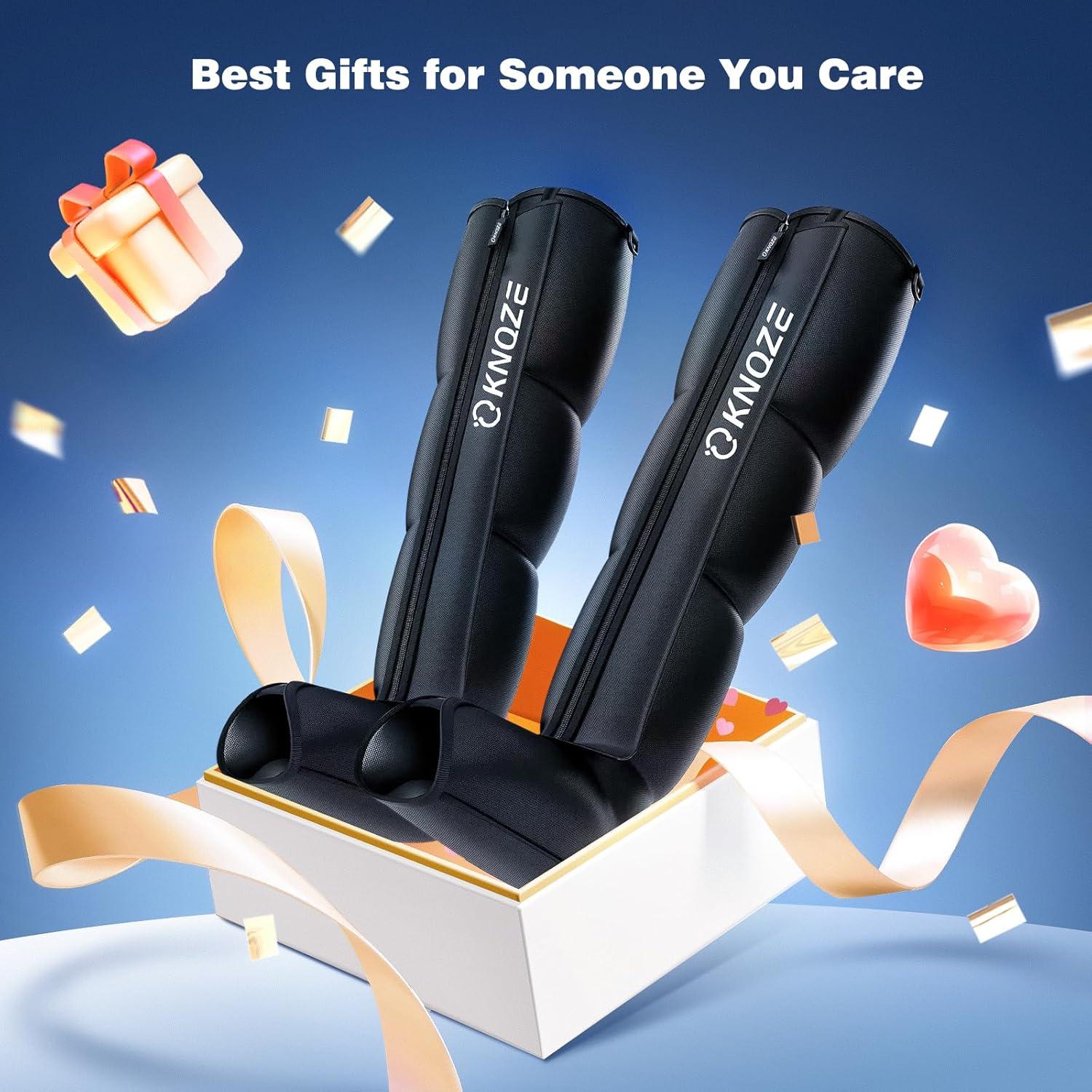 Masajeador de Compresión de Piernas KNQZE - Alivio Dolor y Circulación