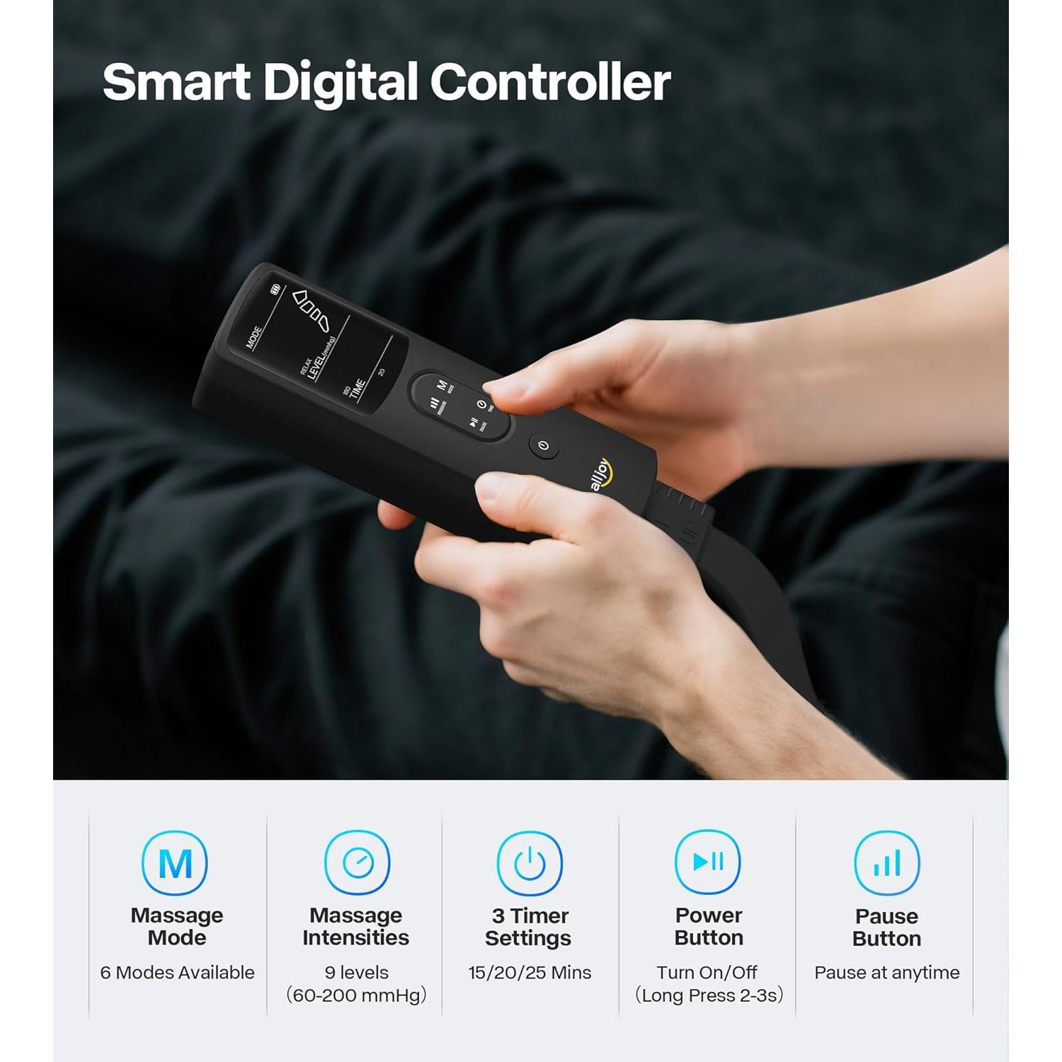 Botas de Compresión para Piernas ALLJOY - Recuperación Rápida