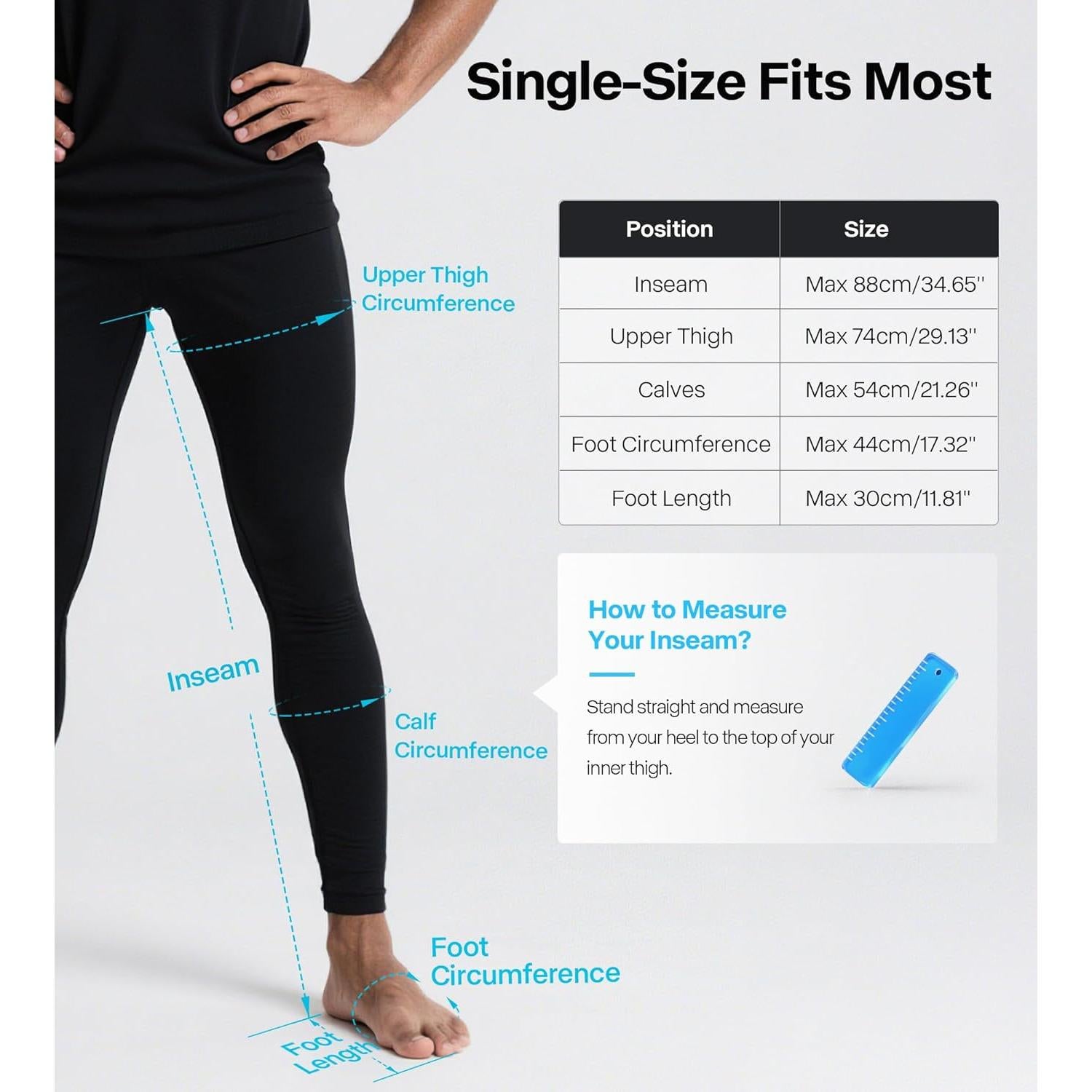 Botas de Compresión para Piernas ALLJOY - Recuperación Rápida