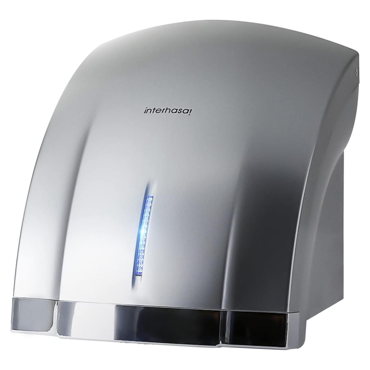 Secador de Manos Eléctrico Interhasa Compacto 110V Plata