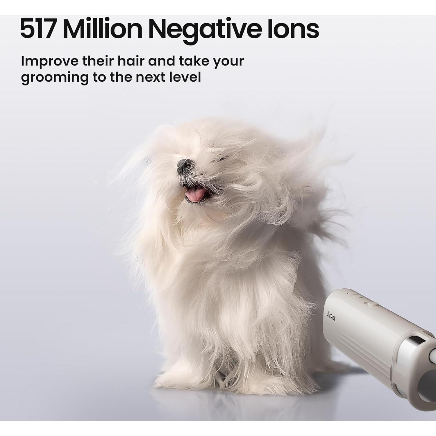 Secador de Cuello Jirpet para Mascotas - Secado Manos Libres