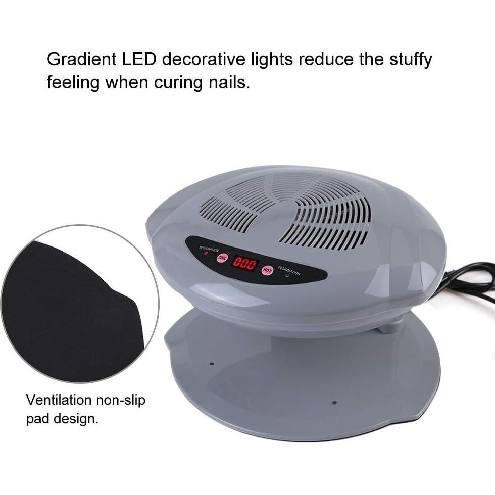 Secador de Uñas Ejoyous 400W con Sensor Automático y LCD