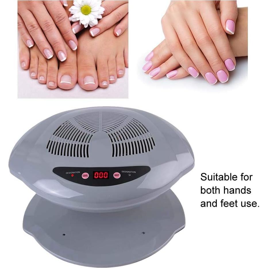 Secador de Uñas Ejoyous 400W con Sensor Automático y LCD