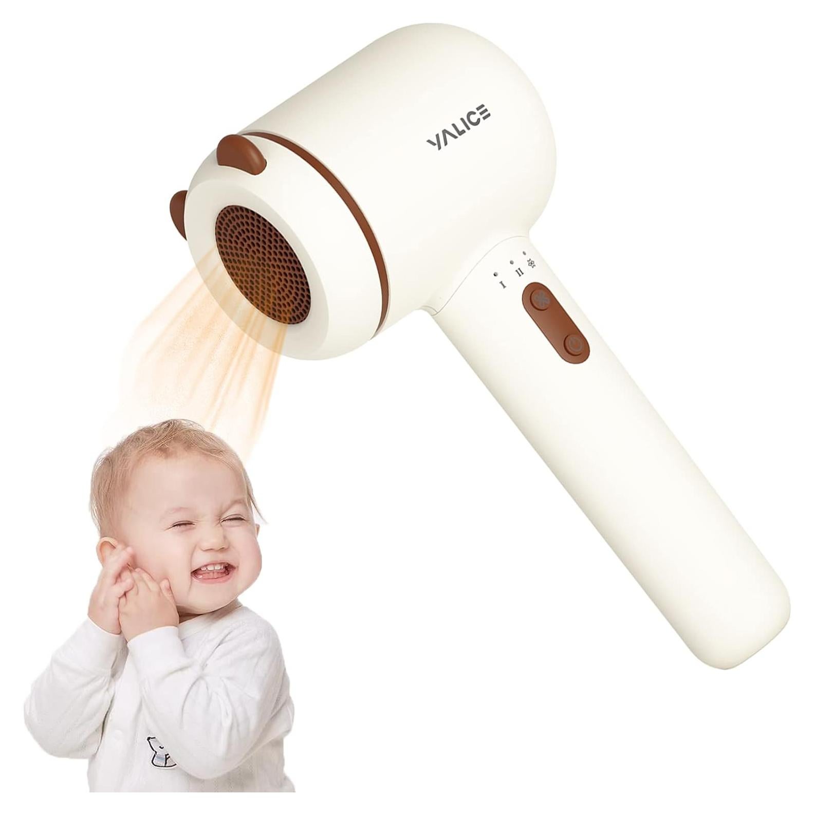 Secador de pelo inalámbrico para bebés YALICE, 100W, 3 modos