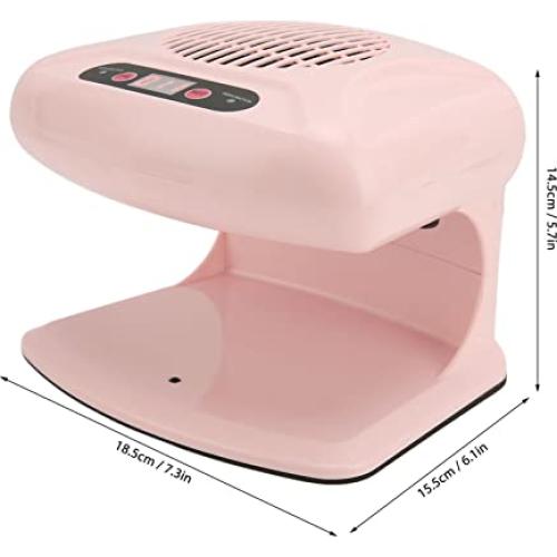 Secador de Uñas Pissente 300W con Sensor Automático Aire Frío y Caliente