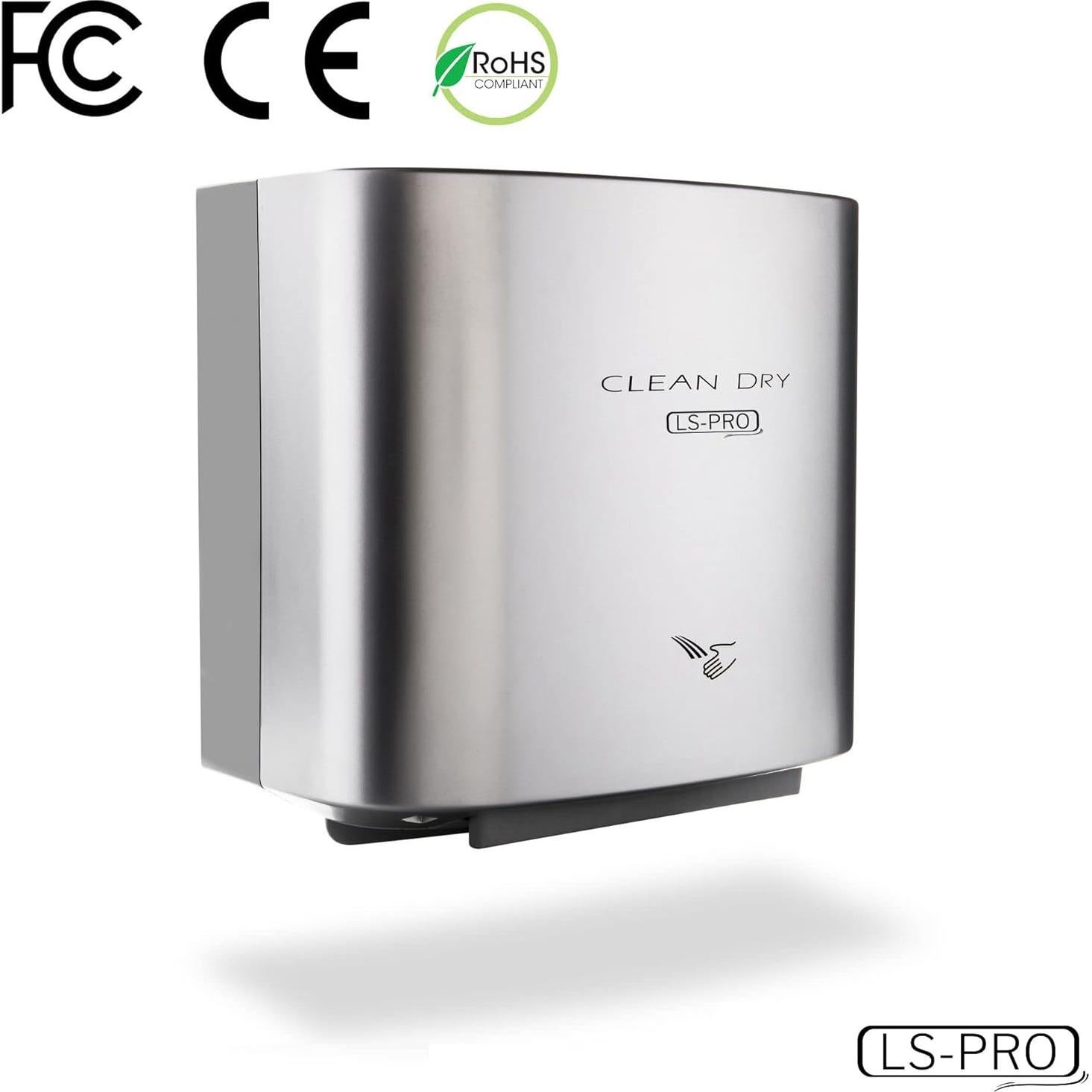 Secador de manos automático LS-PRO 950W aire caliente 7s