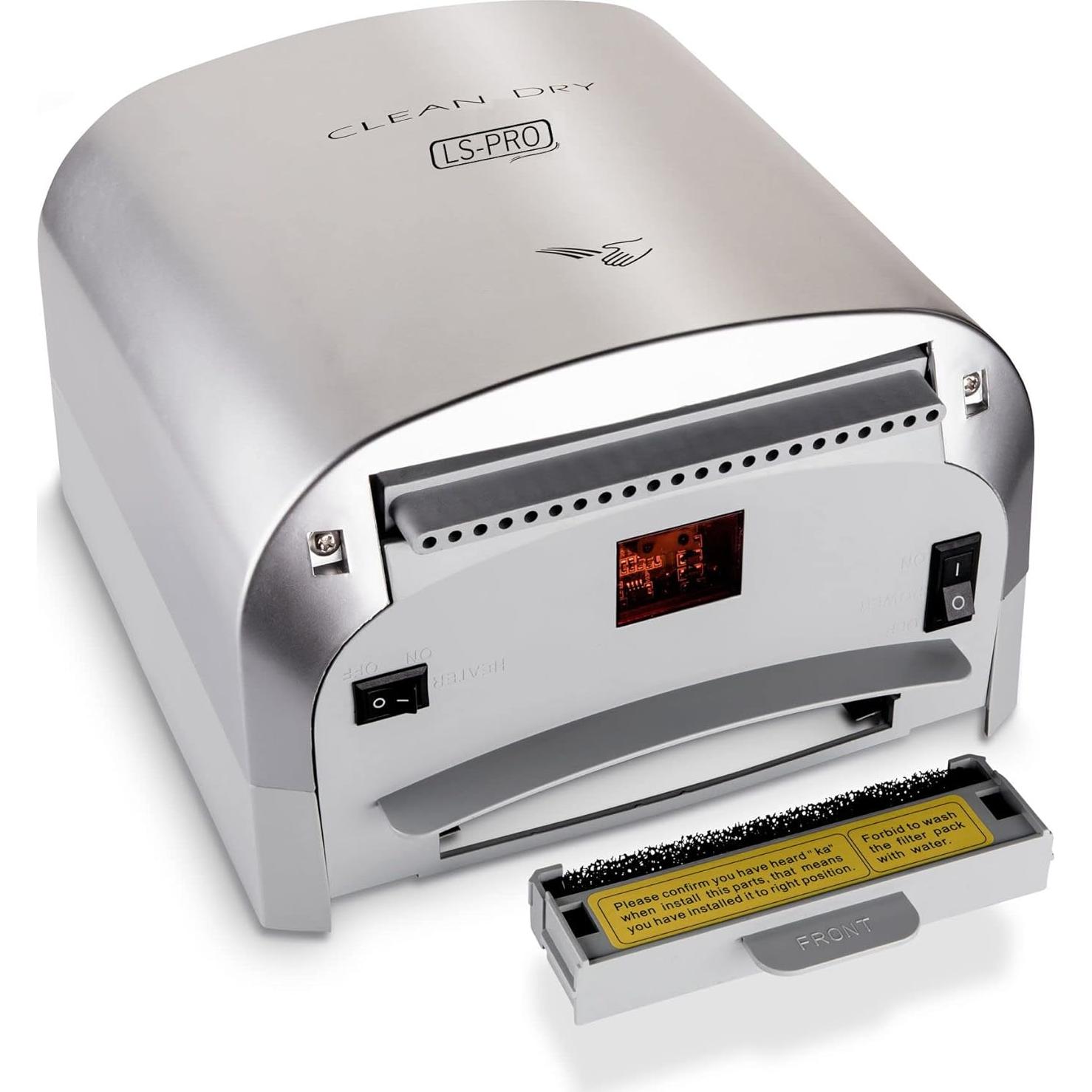 Secador de manos automático LS-PRO 950W aire caliente 7s