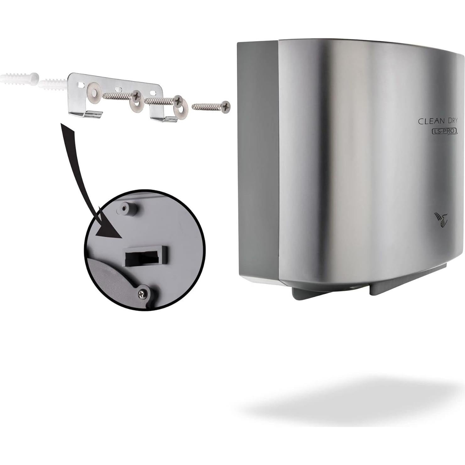 Secador de manos automático LS-PRO 950W aire caliente 7s