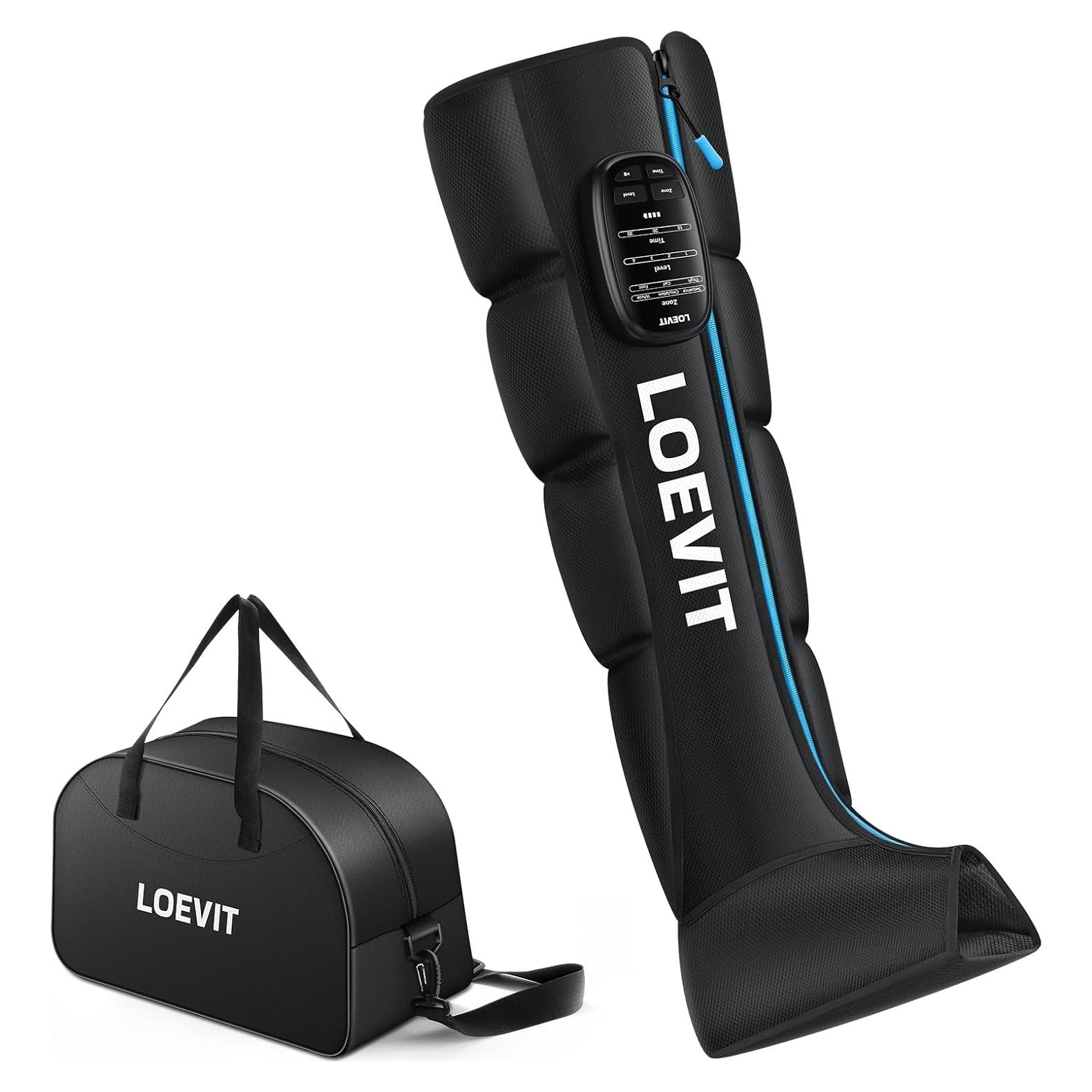 Masajeador de Piernas Inalámbrico LOEVIT FE-7204B con Compresión