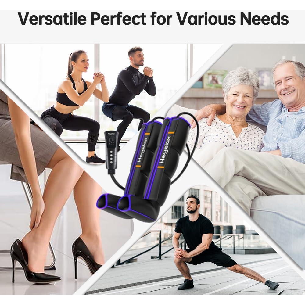 Masajeador de Piernas Heyelax Grande para Circulación y Alivio