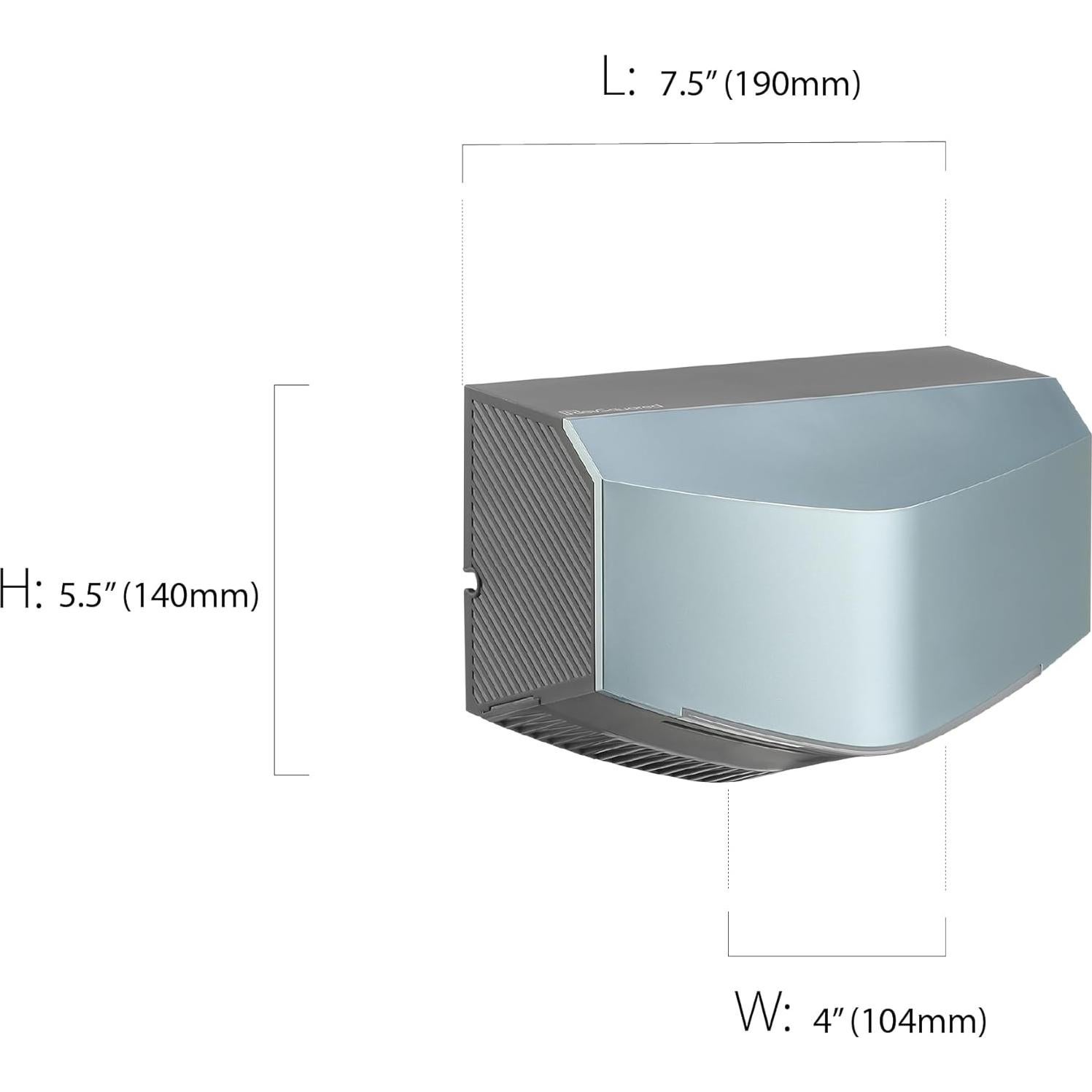 Secador de Manos RevSquared HD350 - Alta Velocidad, Sin Contacto