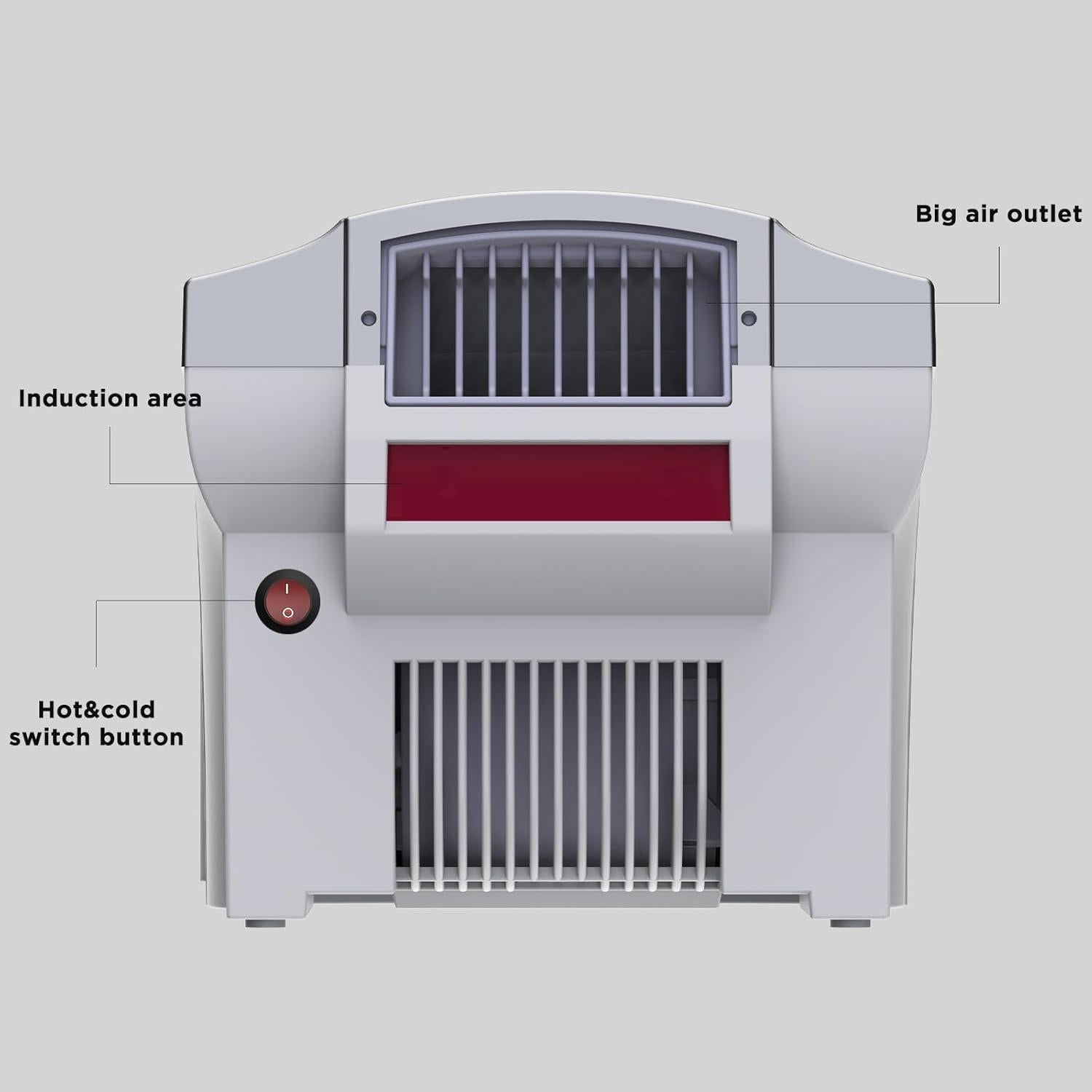 Secador de Manos BEZADI 1800W Automático Caliente y Frío