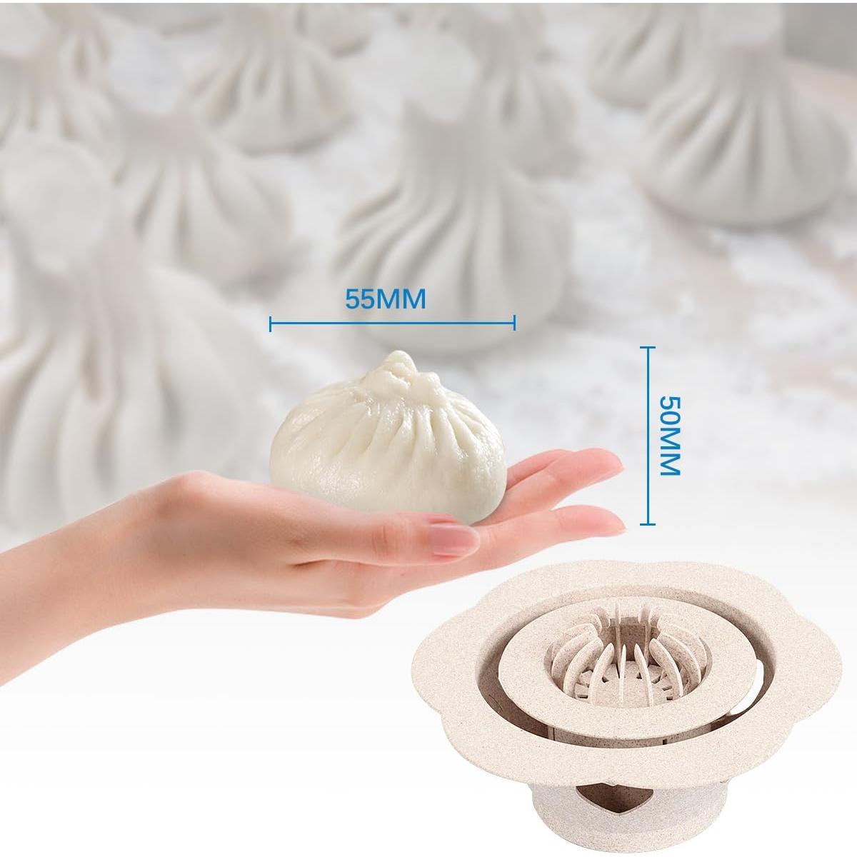 Máquina de Baozi Jnhuy 16.8 cm, Molde de Dumpling Fácil de Usar
