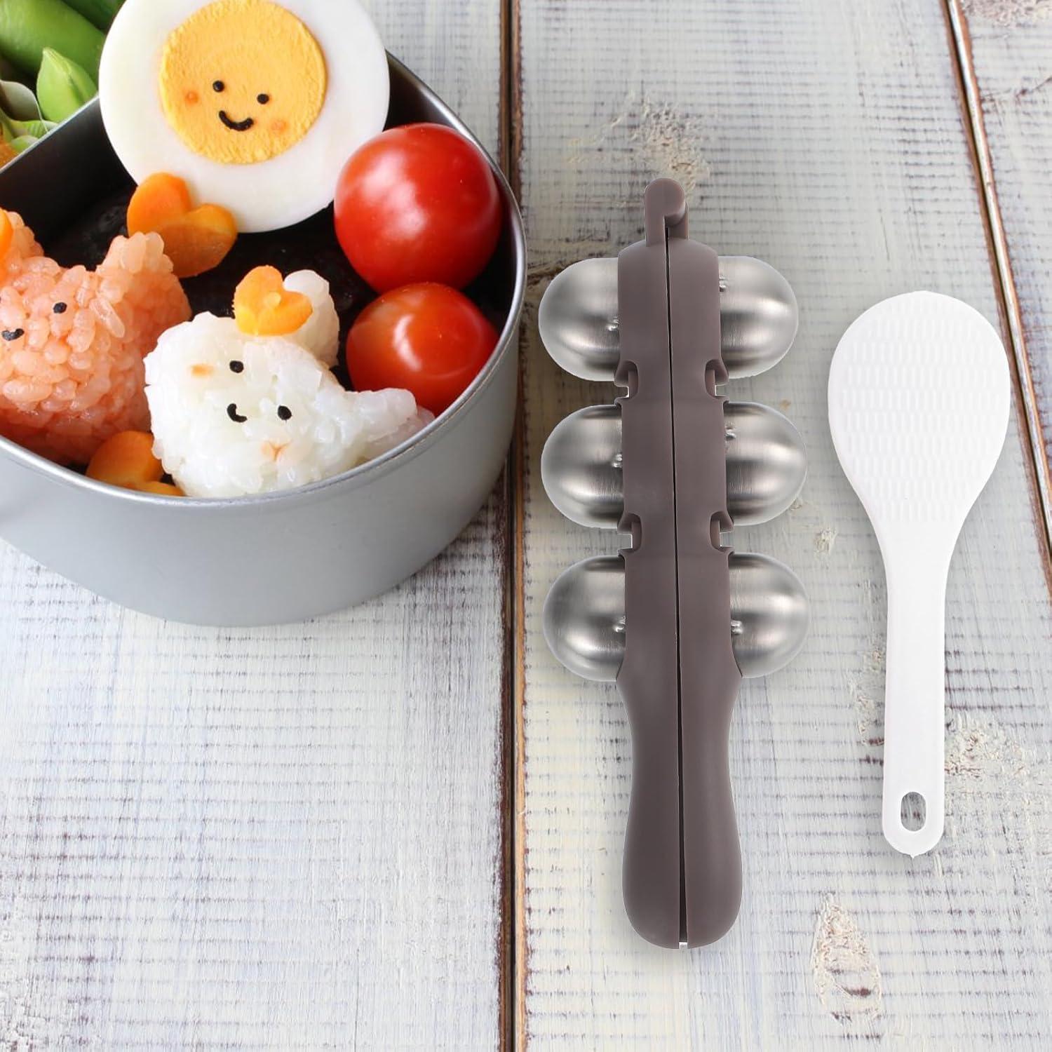 Molde de Arroz DIY PACKOVE con Paleta - Herramienta de Cocina