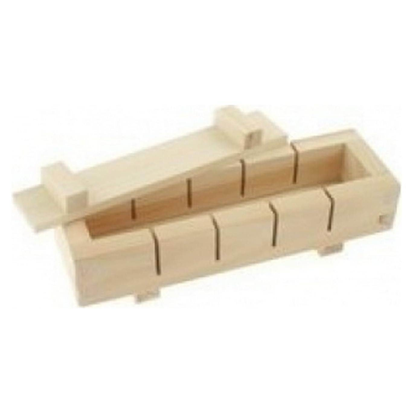 Molde de Sushi Prensado JapanBargain de Madera 21.6x7 cm