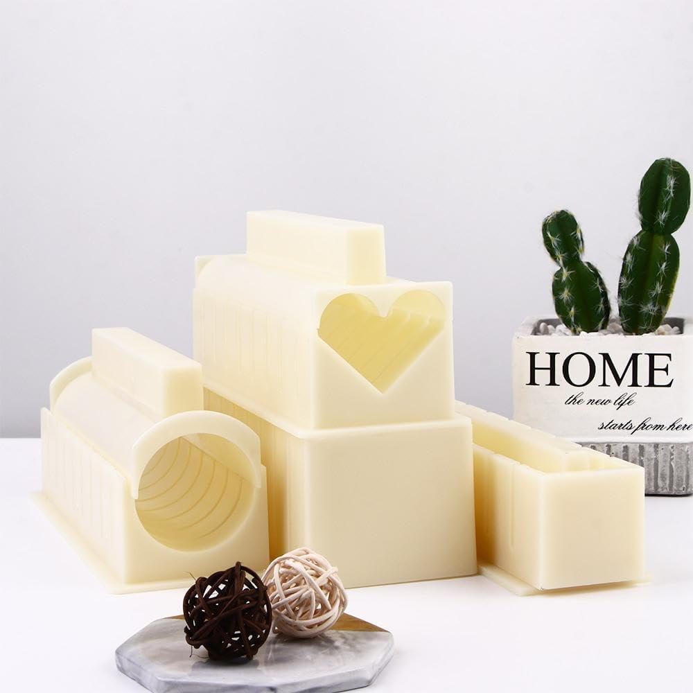 Kit de Hacer Sushi 6 Piezas Pokinge Molde Corazón y Redondo