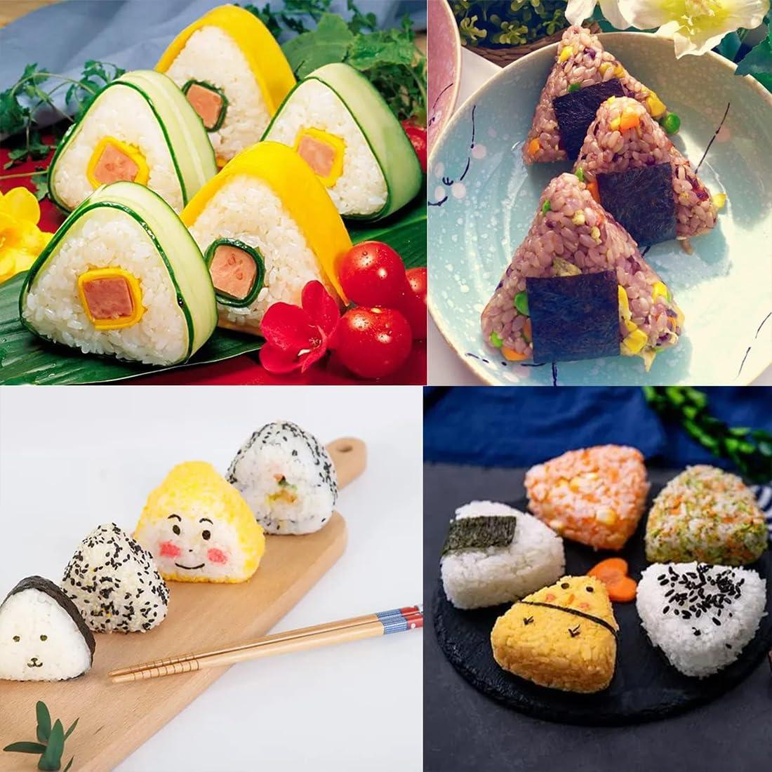 Molde de Onigiri AngelReally de Acero Inoxidable 9.5x7.5cm