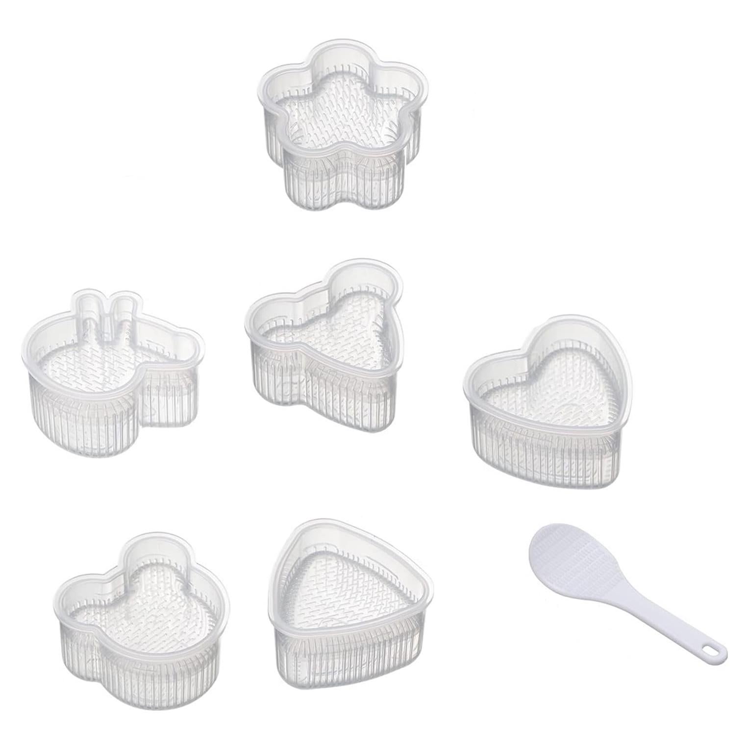 Molde de Onigiri Setaria Viridis, 6 Piezas para Sushi